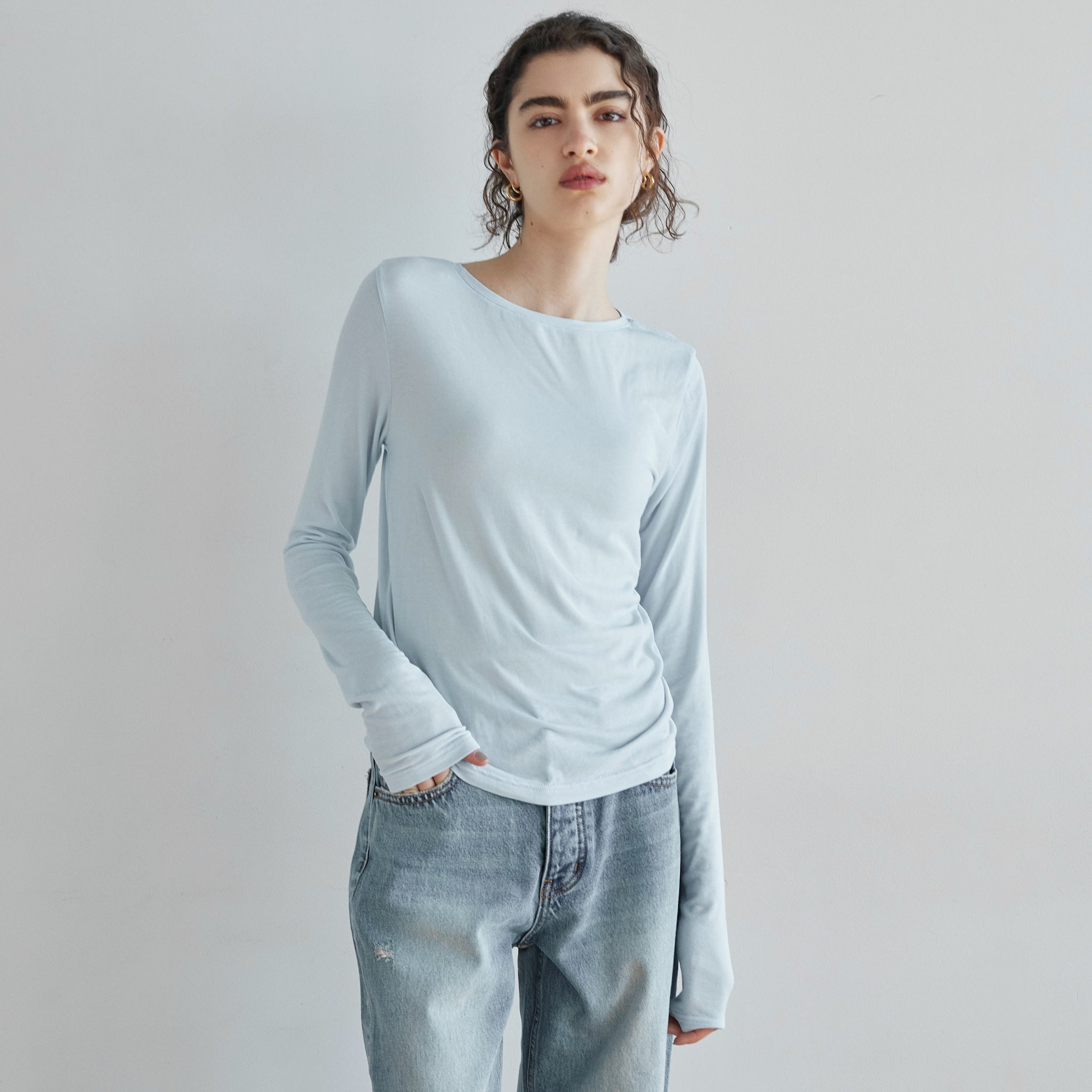 エアリーFit ストレッチロングスリーブ