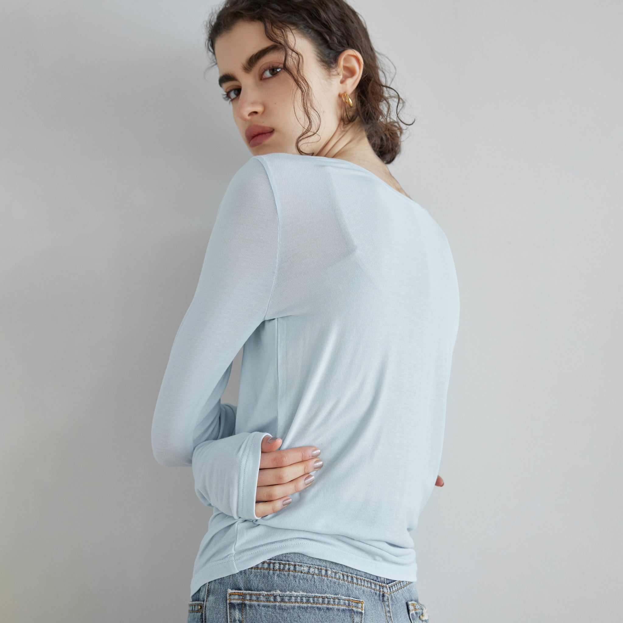 エアリーFit ストレッチロングスリーブ