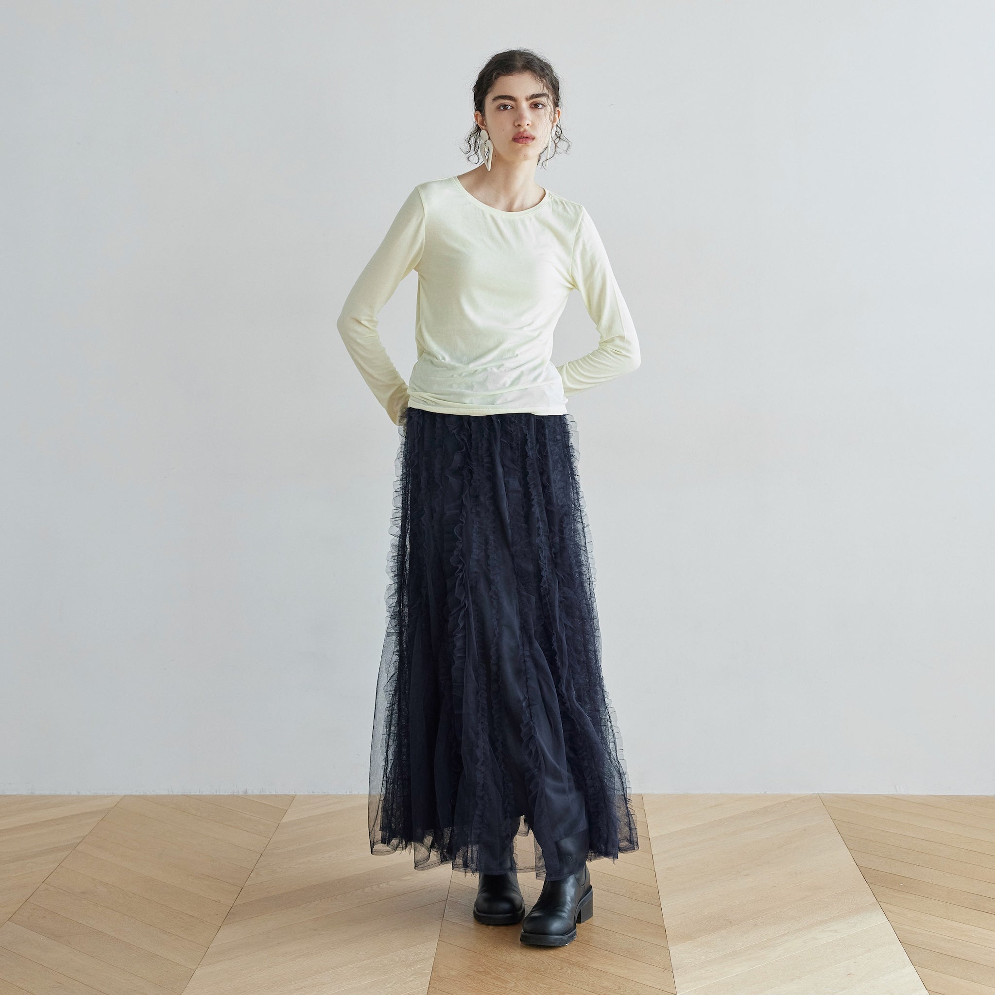 エアリーFit ストレッチロングスリーブ