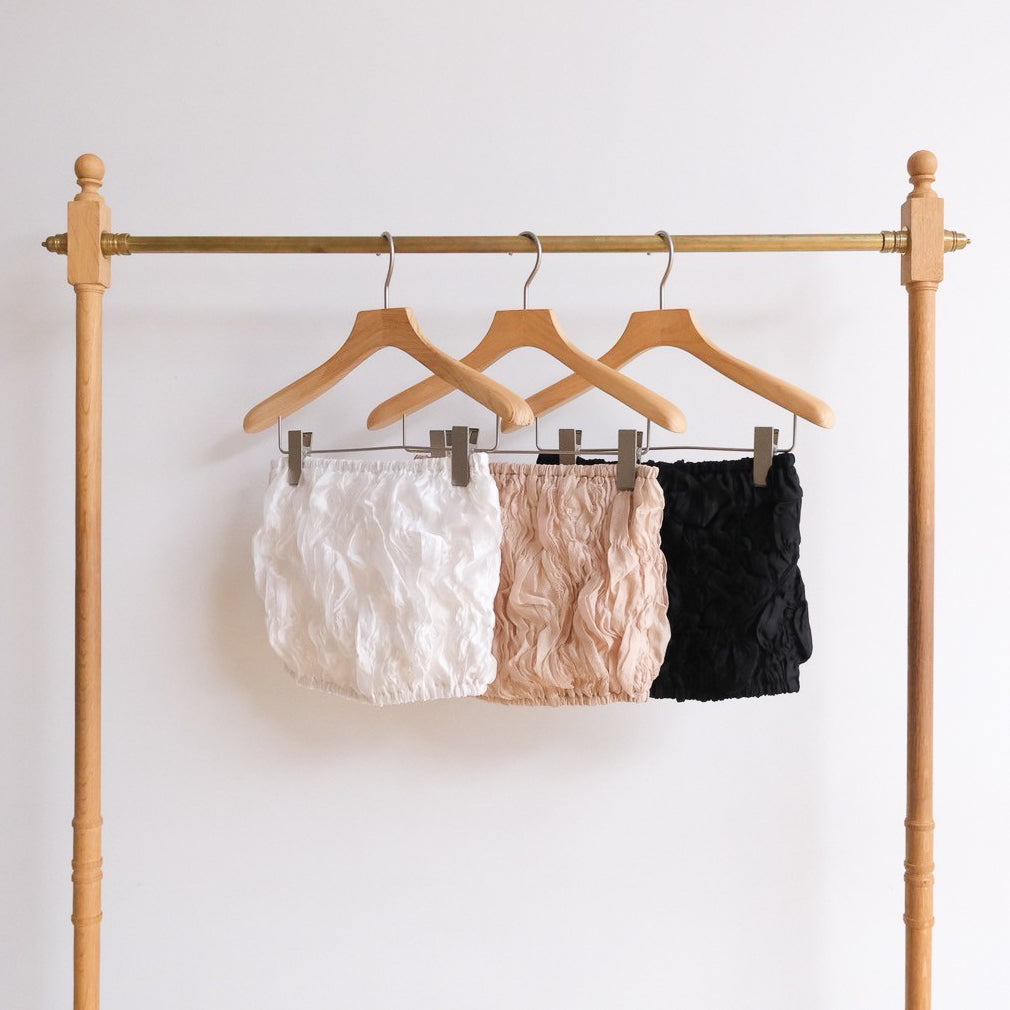 Random Shirring Bareback Bustier