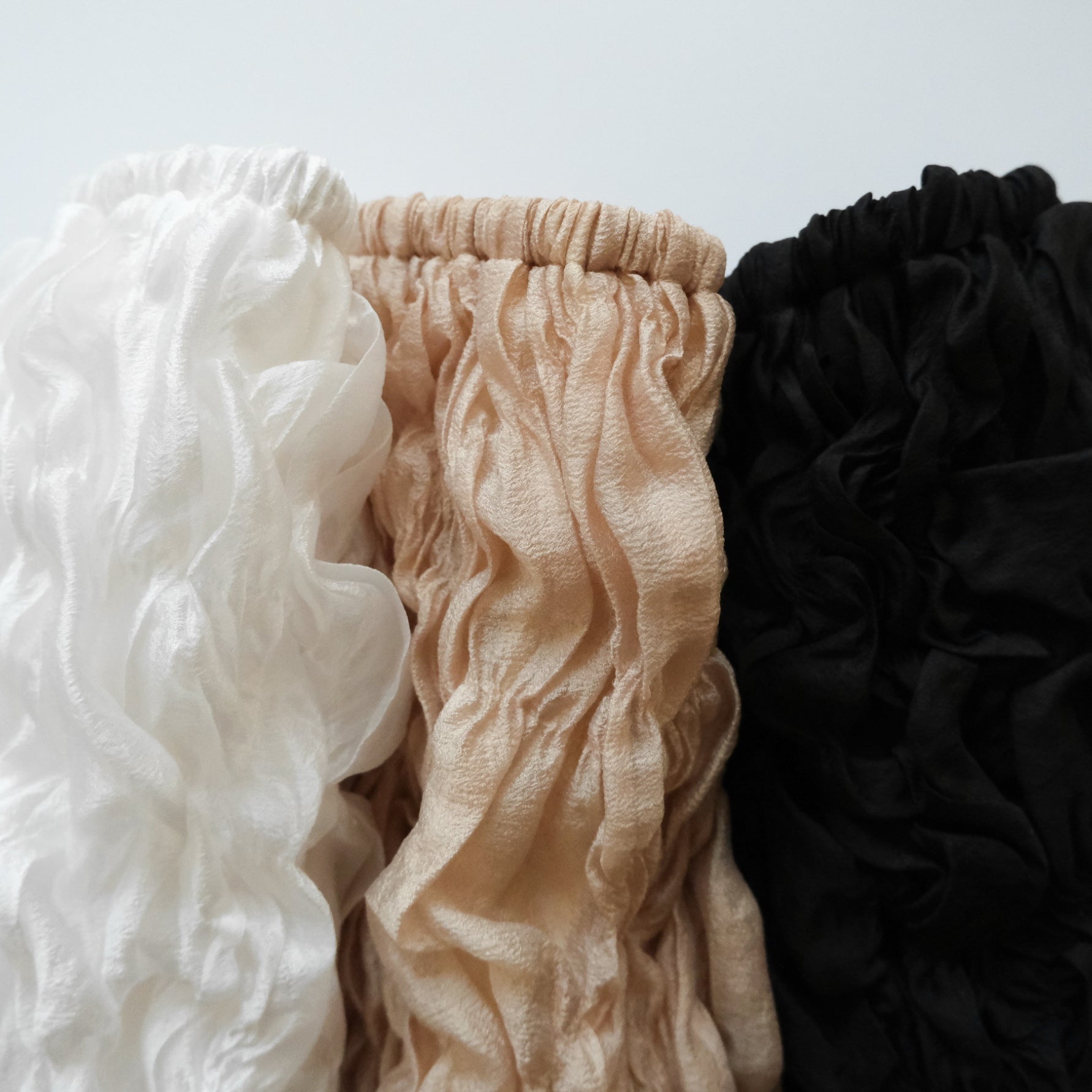 Random Shirring Bareback Bustier