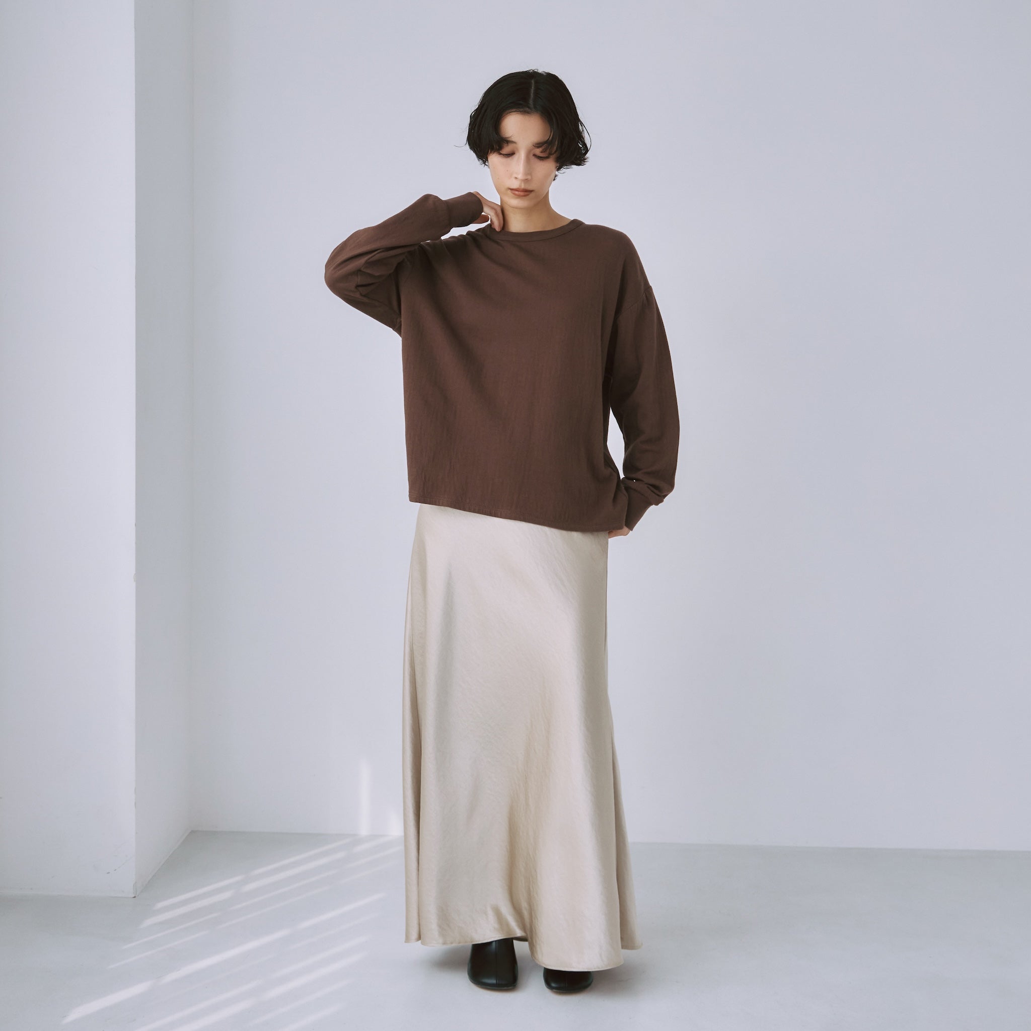 C/2FACE Basic Crew-Long T-Shirt