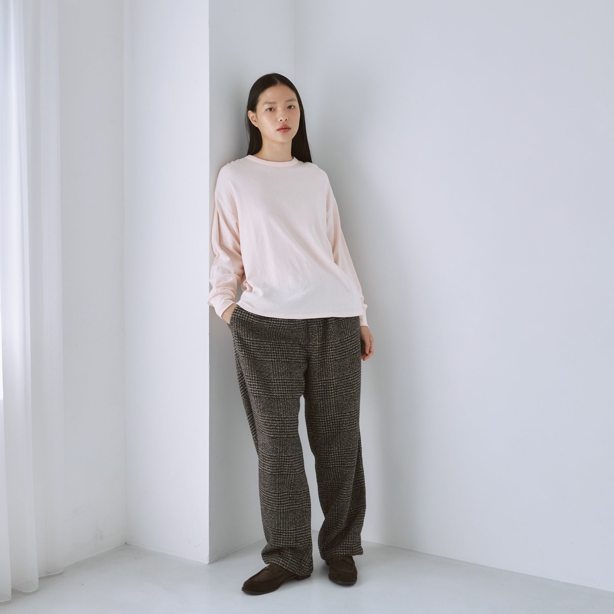 C/2FACE Basic Crew-Long T-Shirt