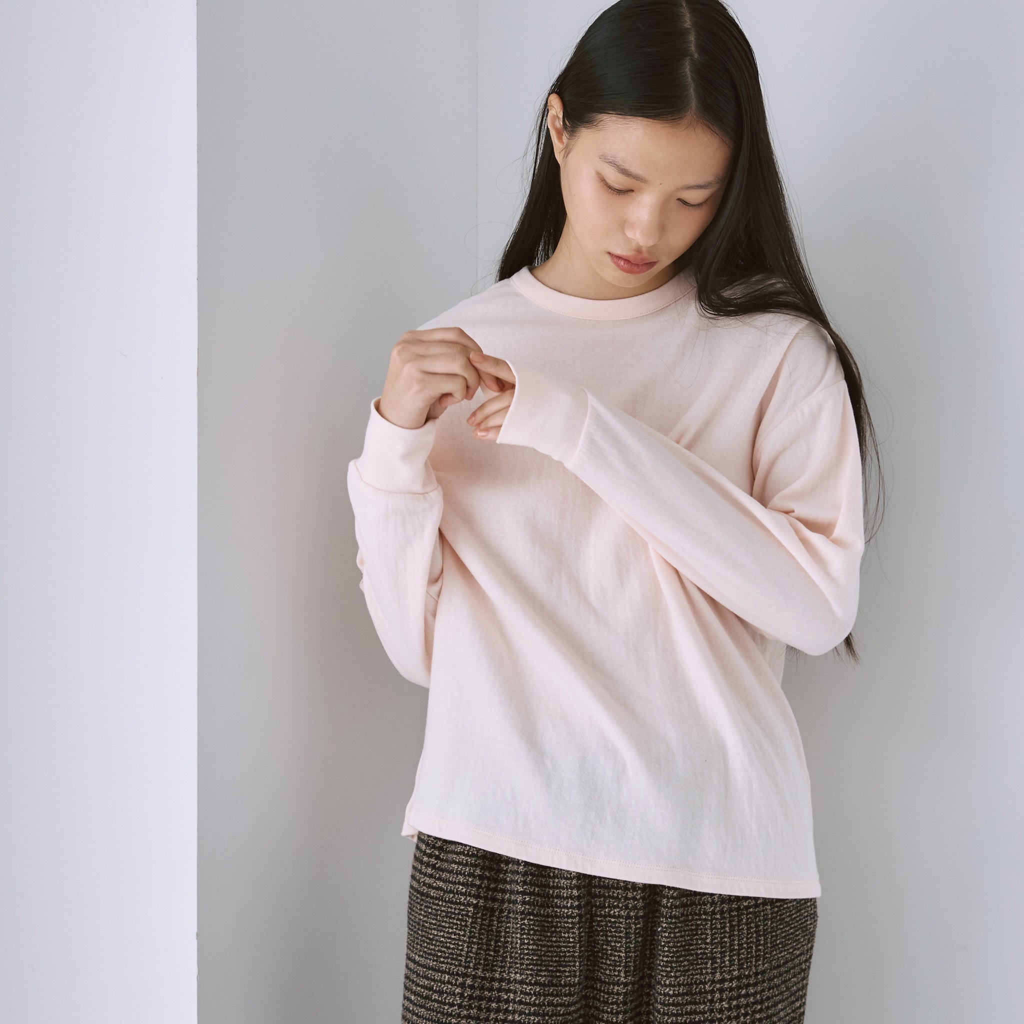 C/2FACE Basic Crew-Long T-Shirt