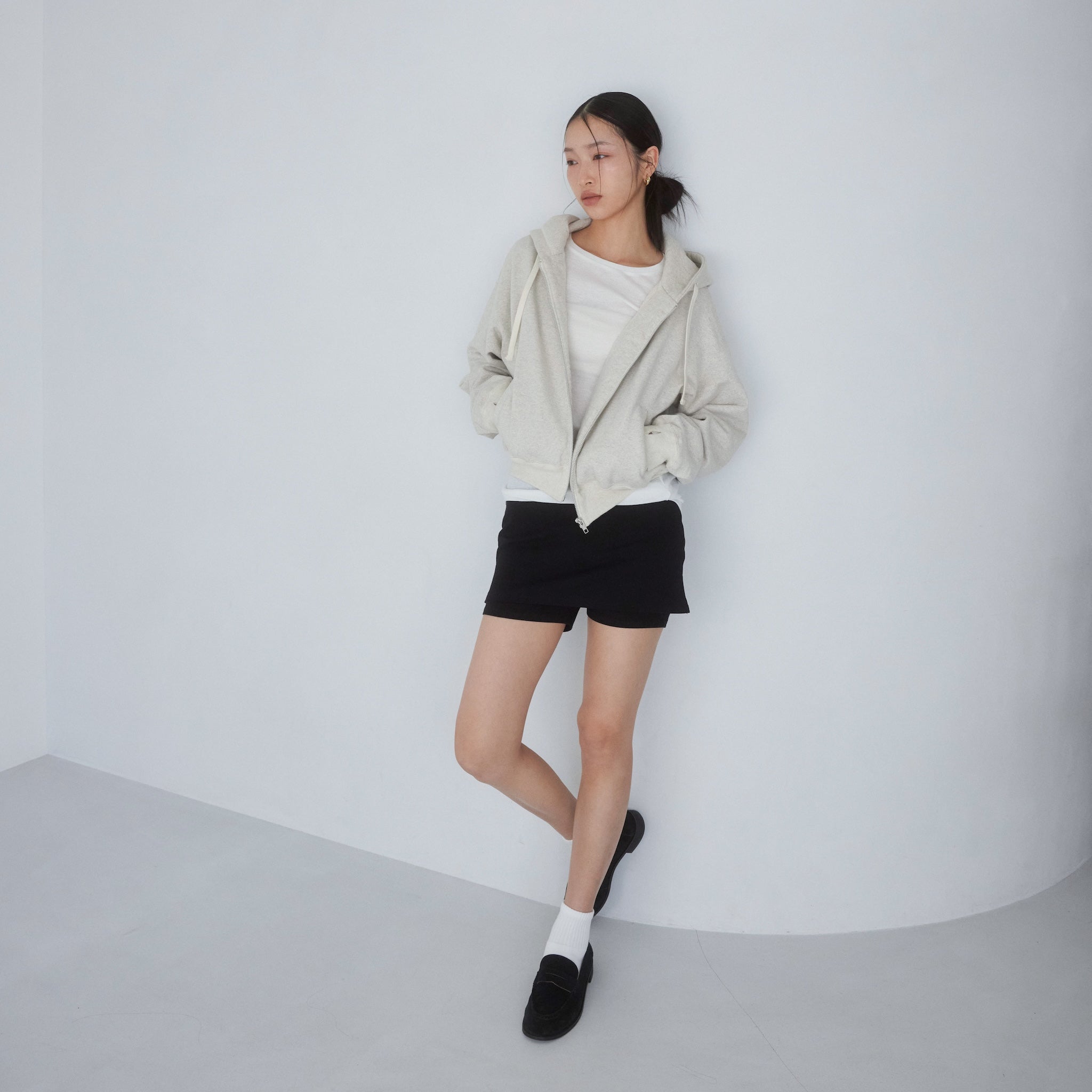 Heavy Sweat Zipフーディー