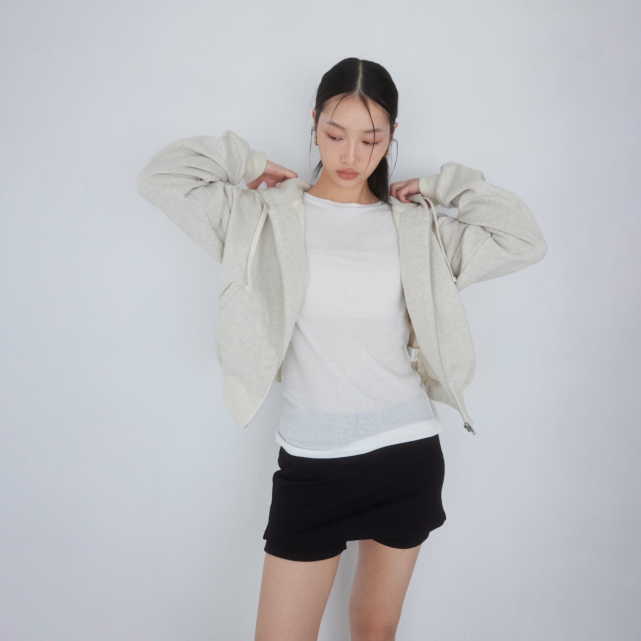 Heavy Sweat Zipフーディー