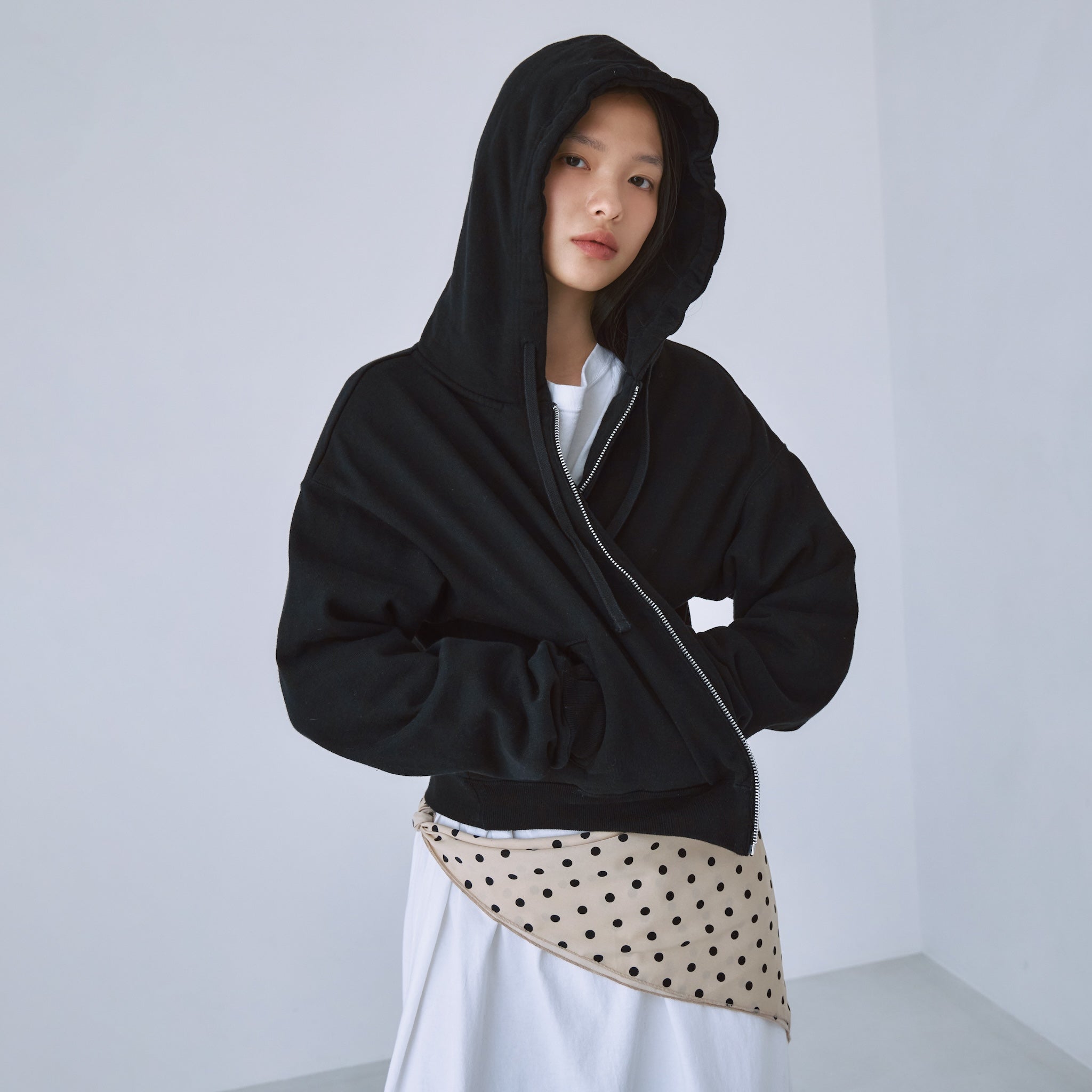 Heavy Sweat Zipフーディー