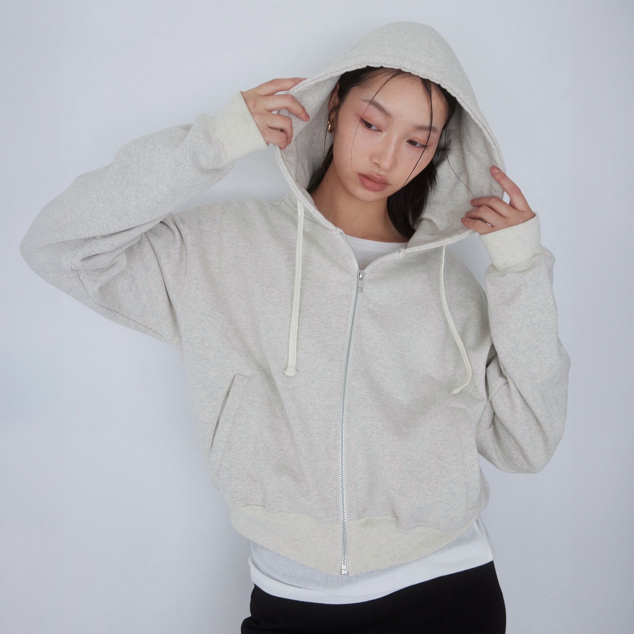 Heavy Sweat Zipフーディー