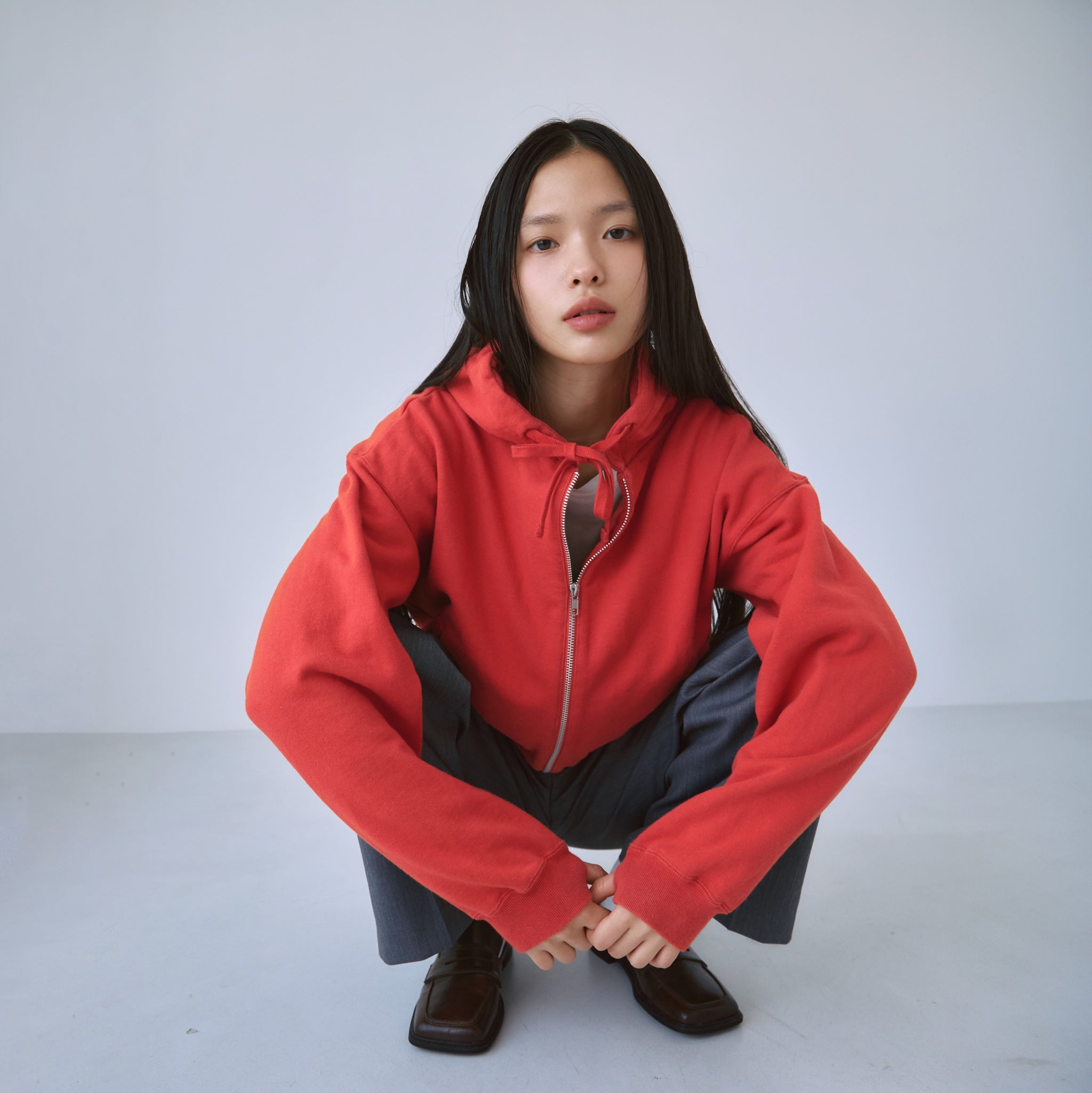 Heavy Sweat Zipフーディー