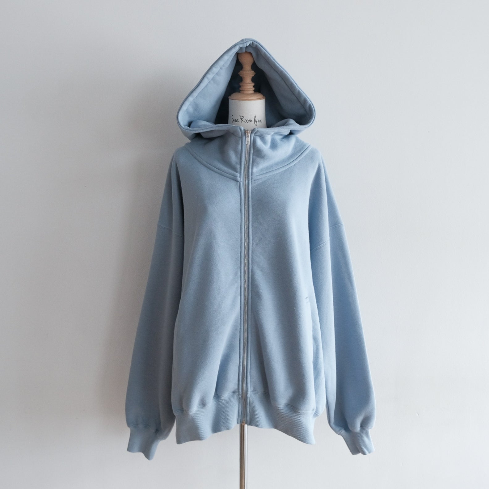 Volume Sweat Big Zip Hoodie