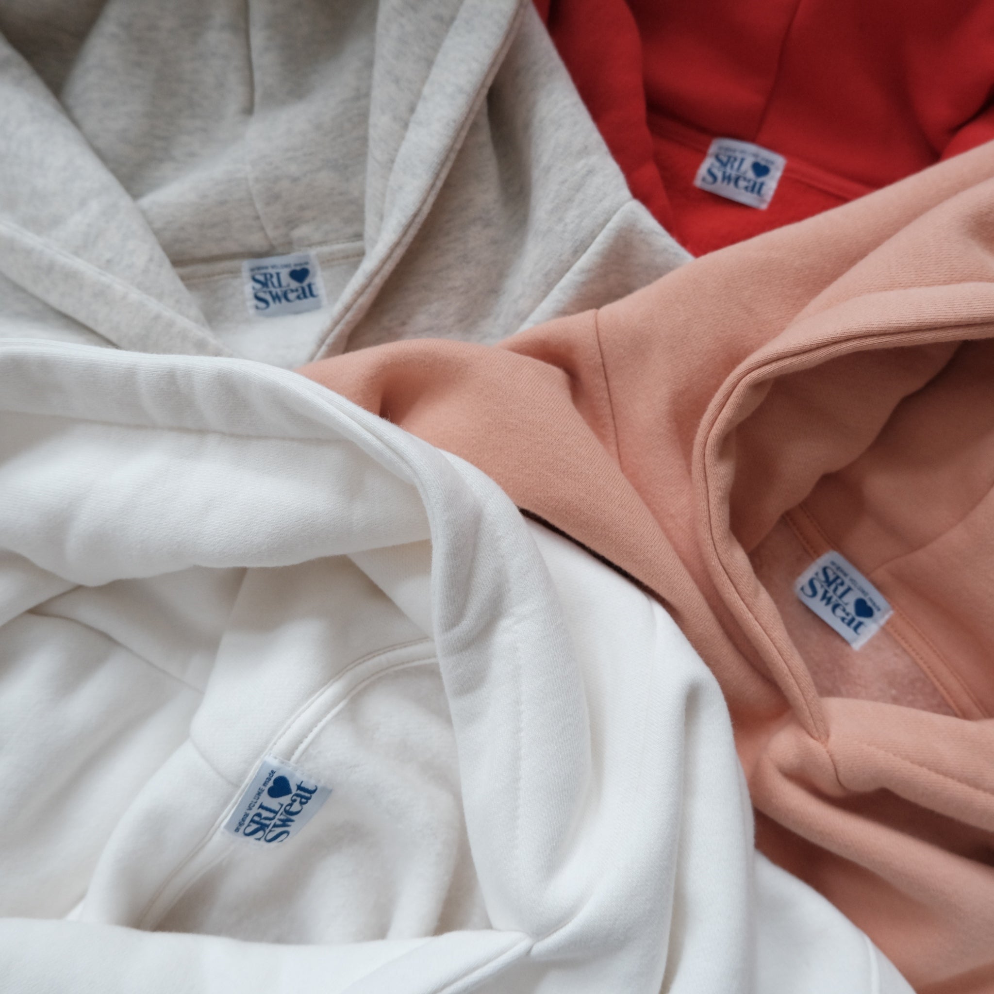 Volume Sweat Short Hoodie Pullover