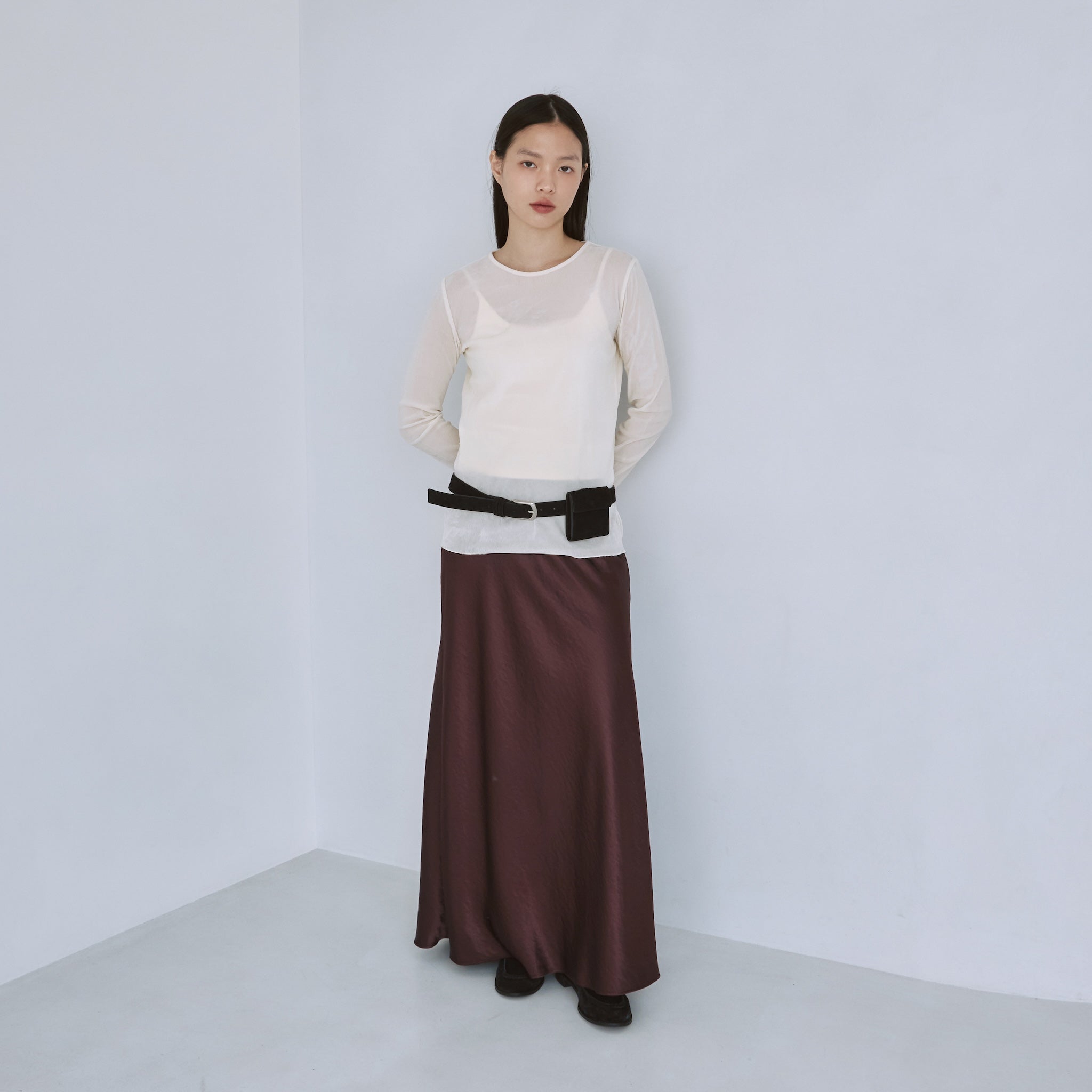 シアーメッシュベロアトップス