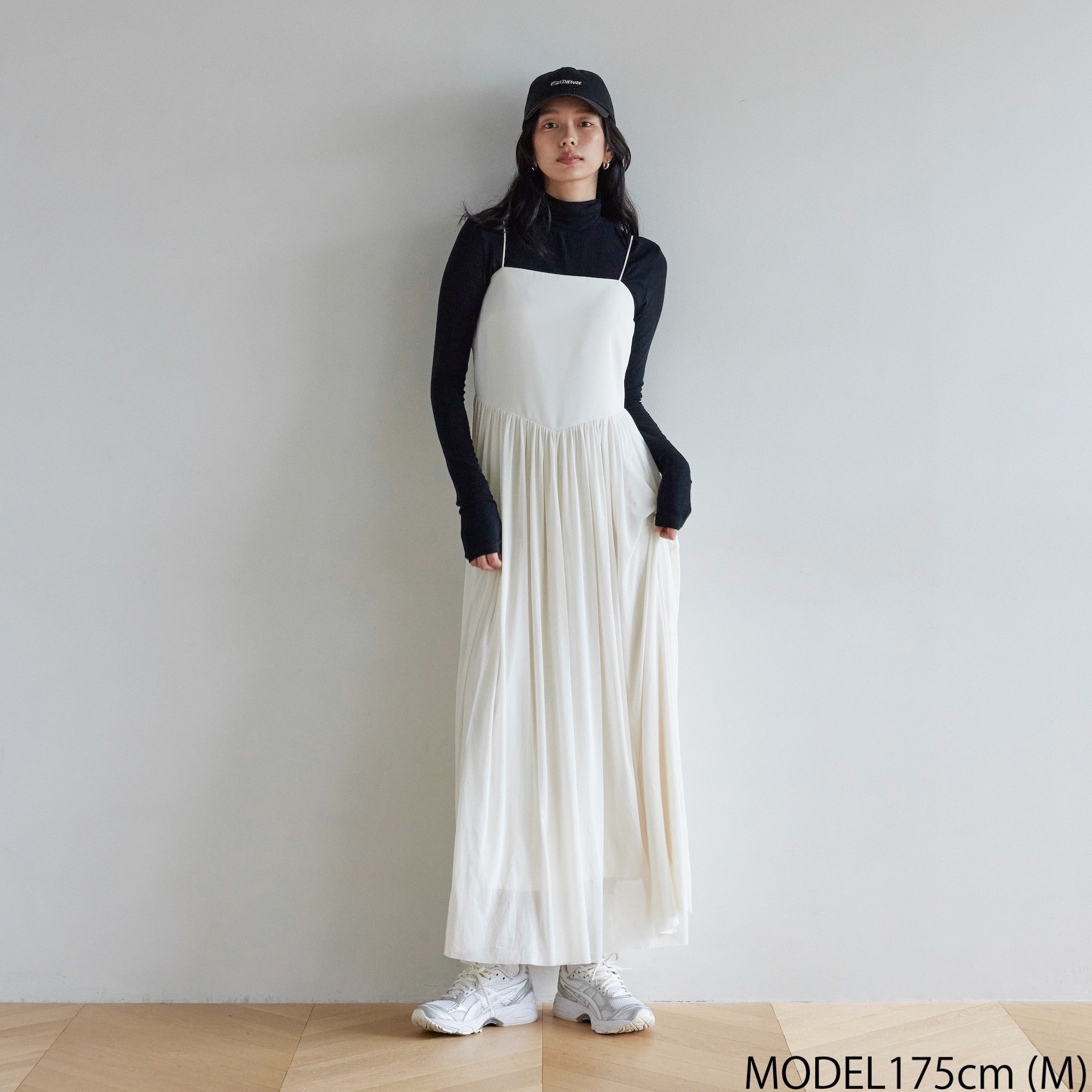 Padded Tulle Docking Flare Dress