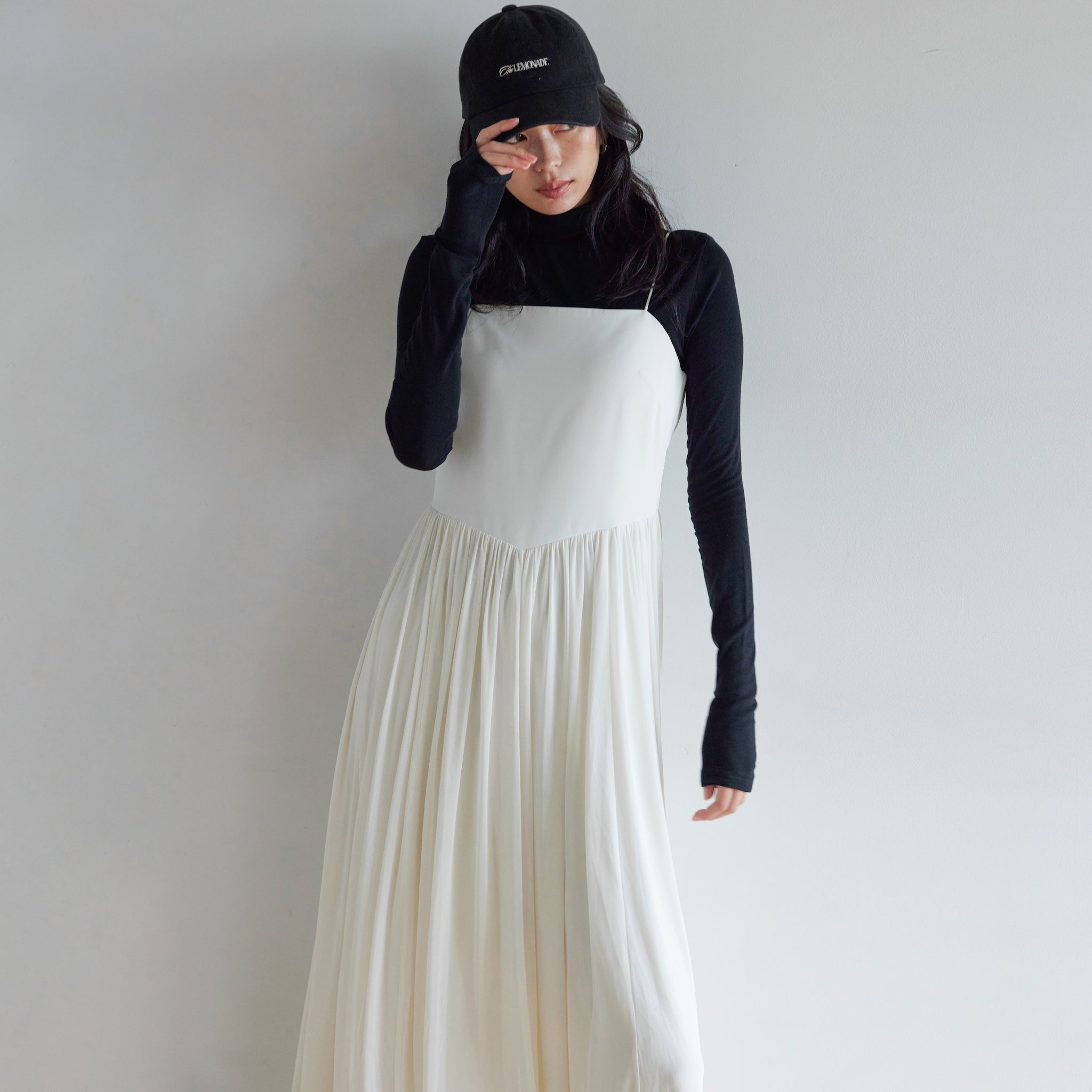 Padded Tulle Docking Flare Dress