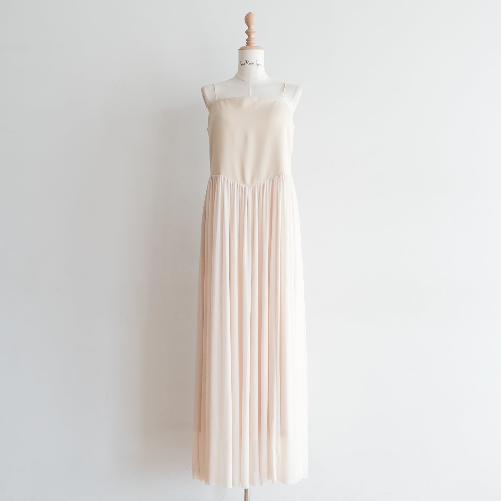 Padded Tulle Docking Flare Dress