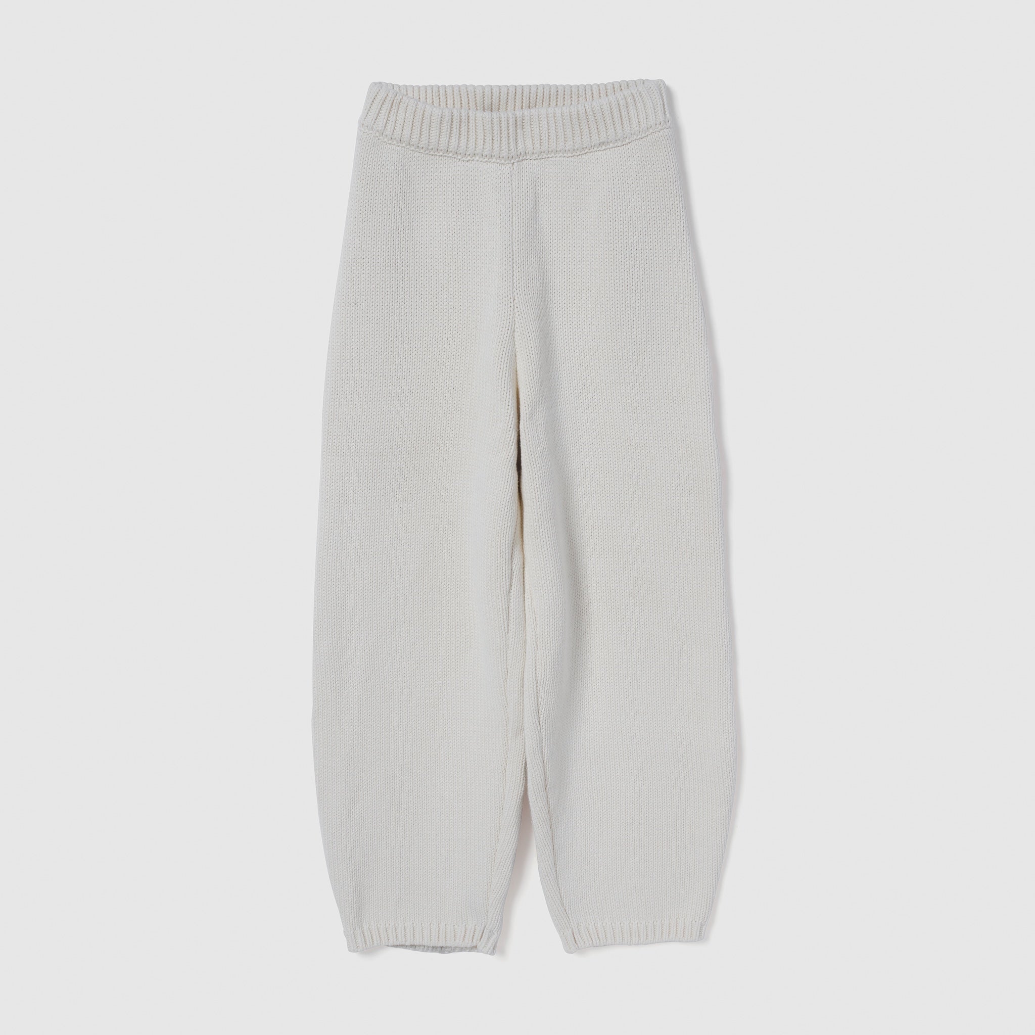 Heavyコットンボリュームニットパンツ