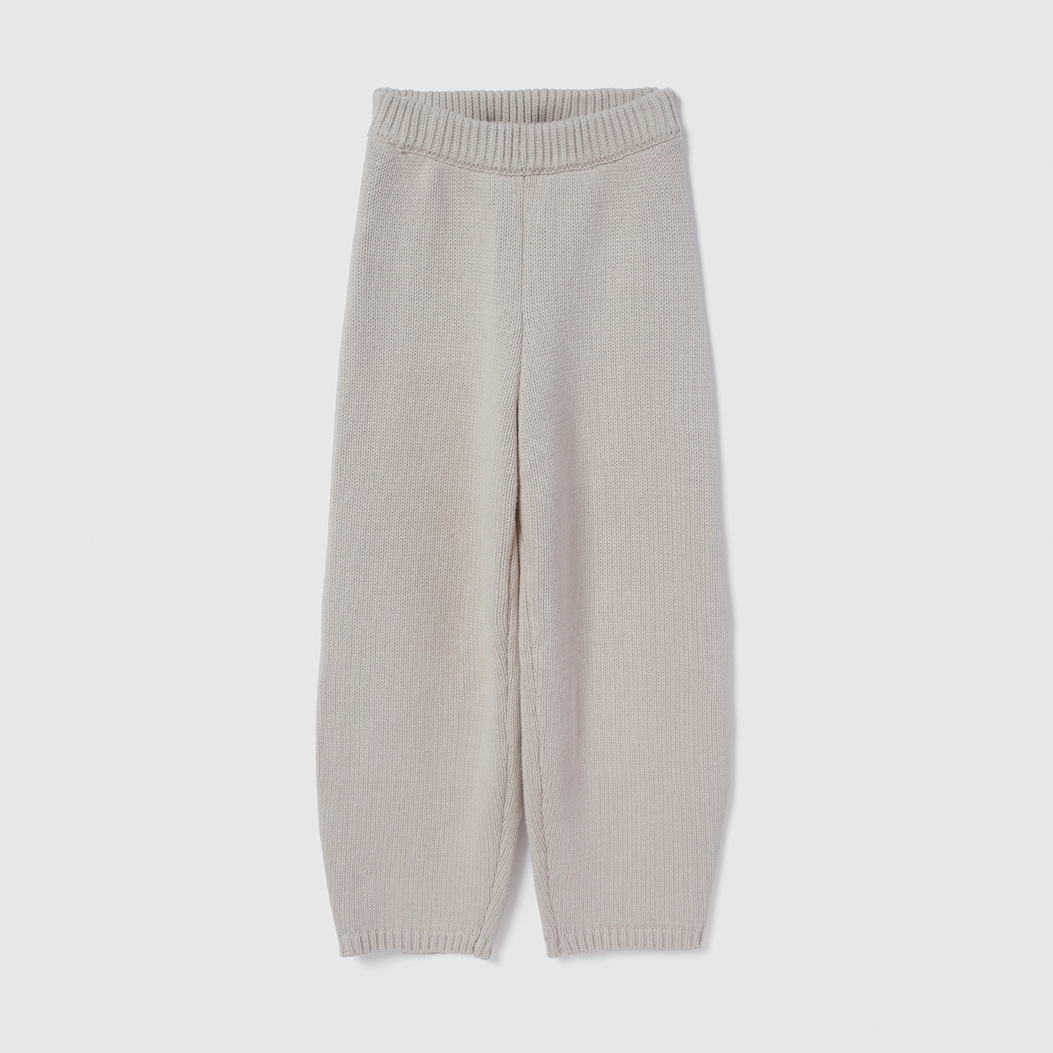 Heavyコットンボリュームニットパンツ