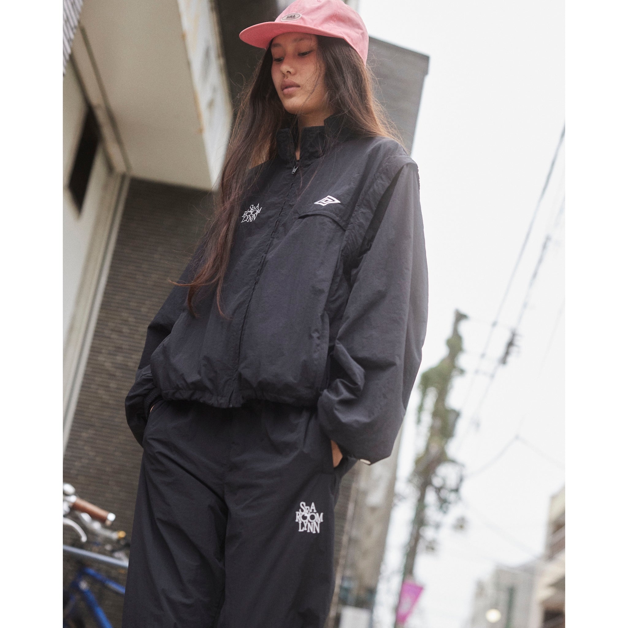 UMBRO x SRL ナイロントラックパンツ