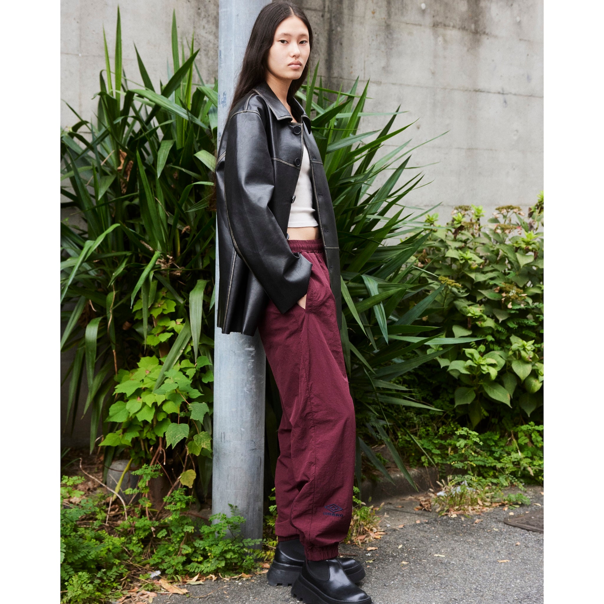 UMBRO x SRL ナイロントラックパンツ