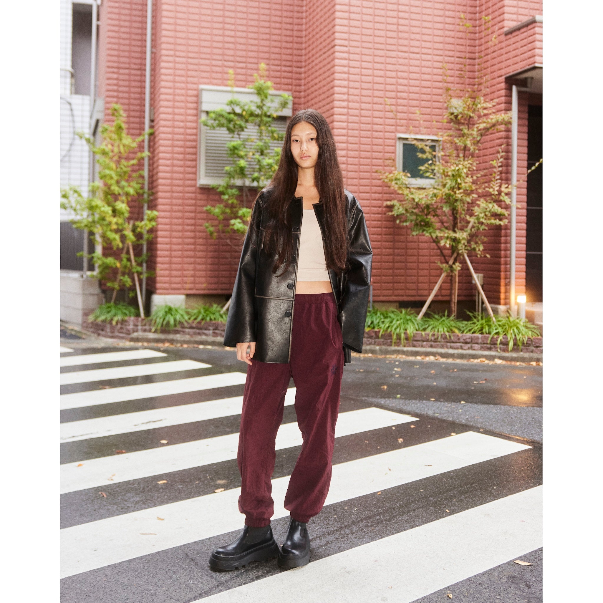 UMBRO x SRL ナイロントラックパンツ