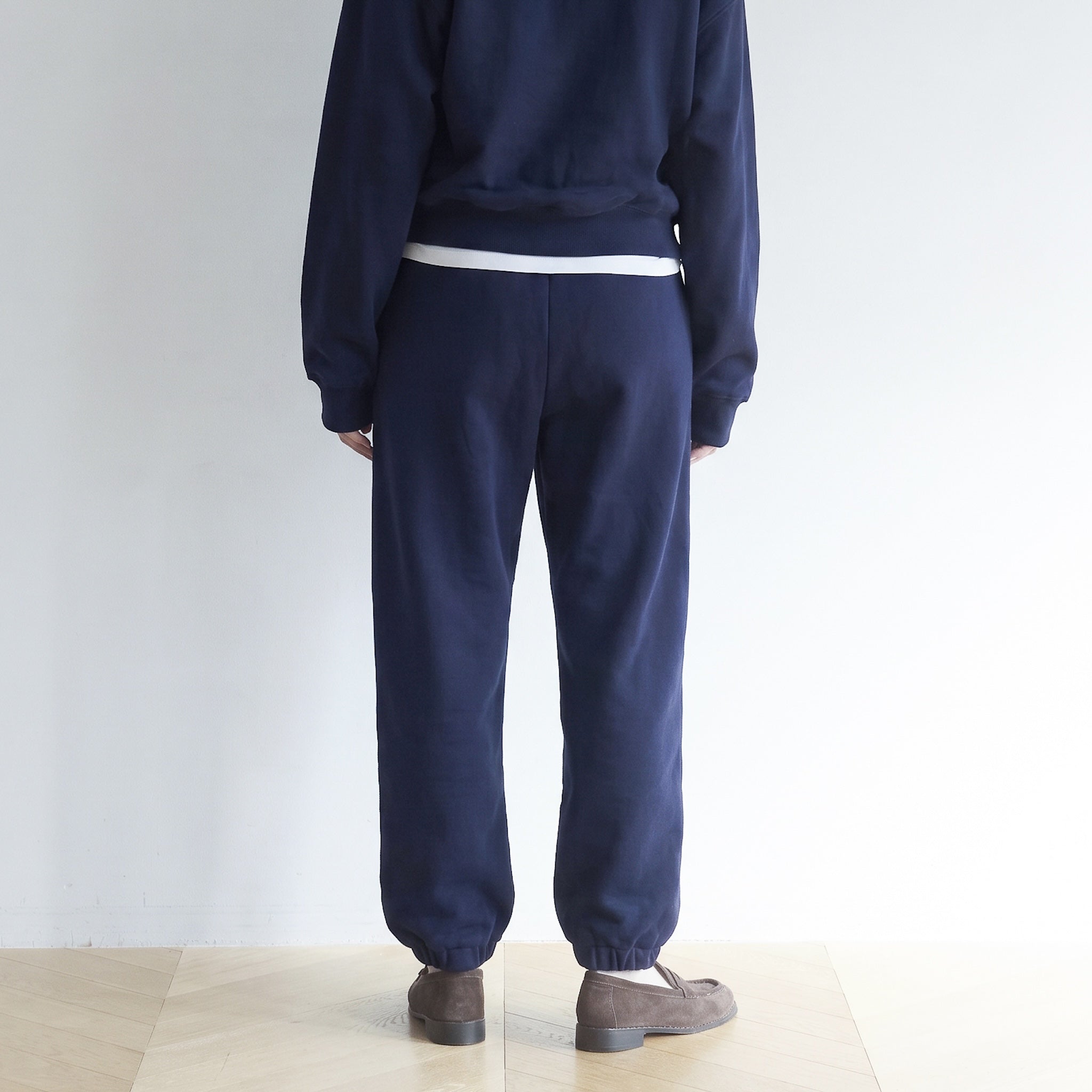 Volume Sweat waist gathered pants