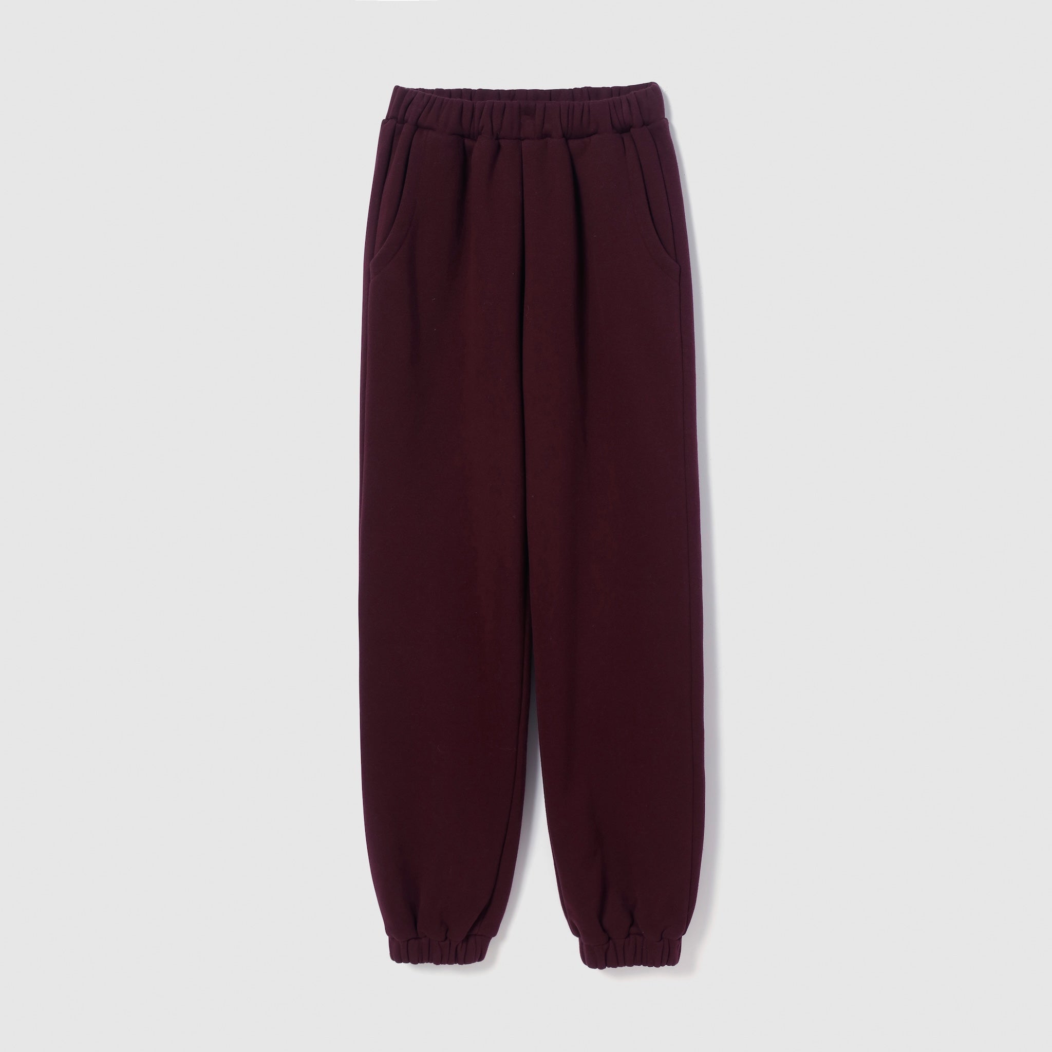 Volume Sweat waist gathered pants