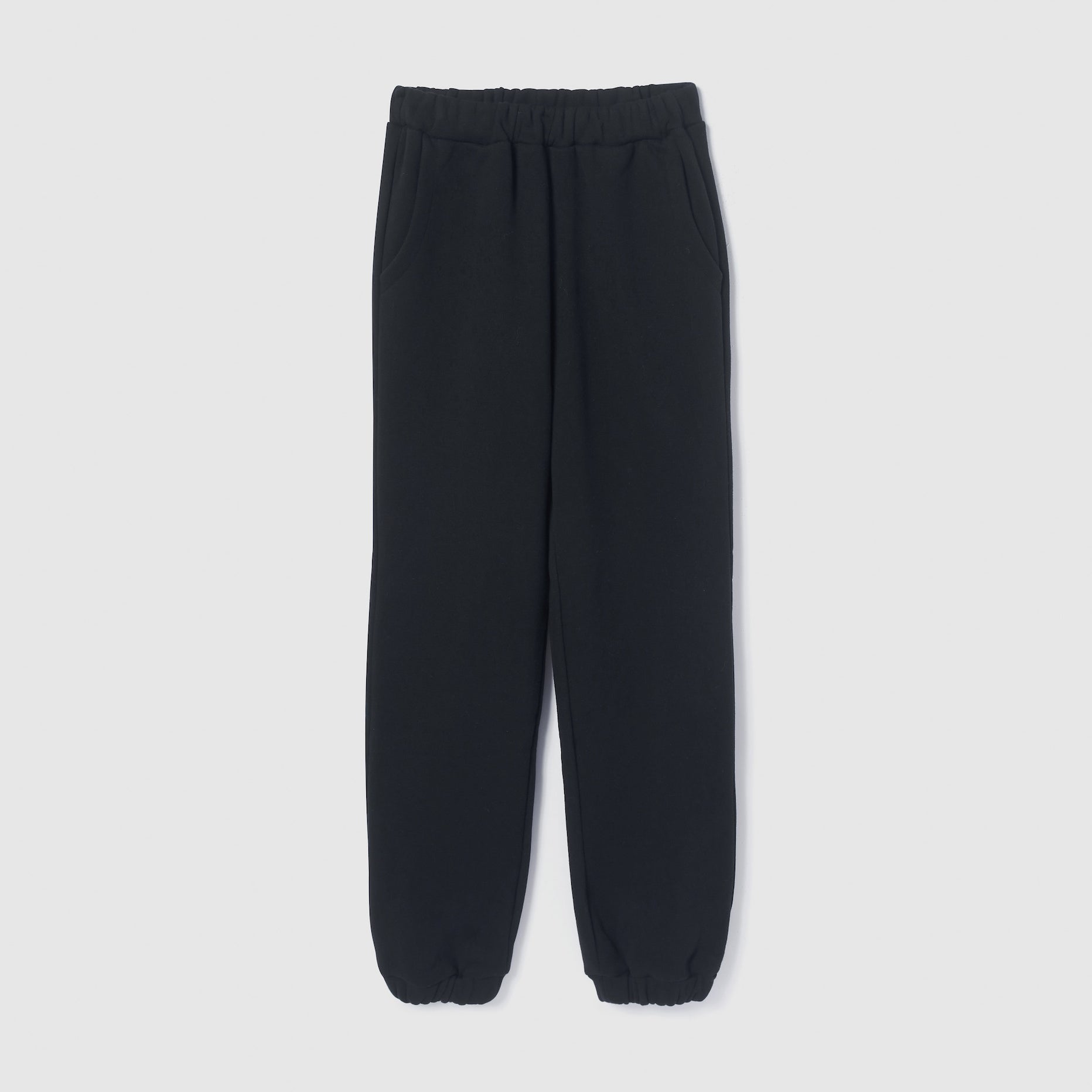Volume Sweat waist gathered pants