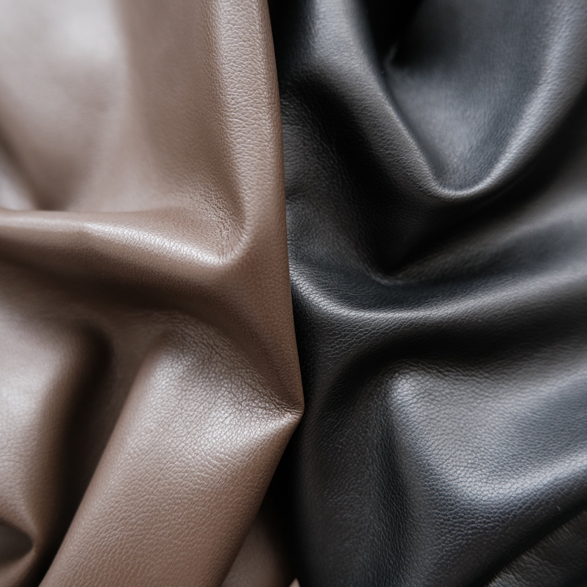 Soft Stretch ECO Leather Gathered Pants