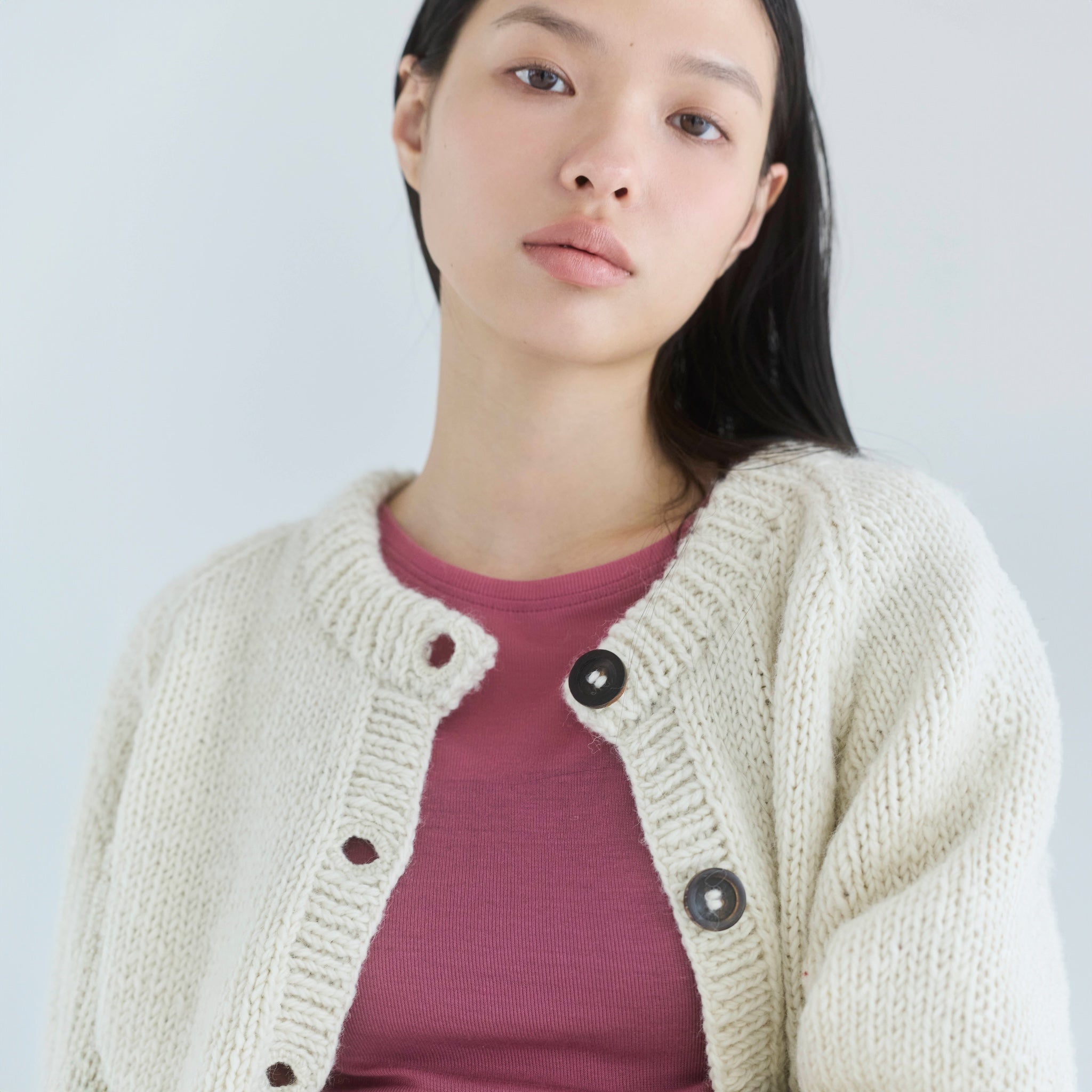 NPL HM Heart Line Cardigan