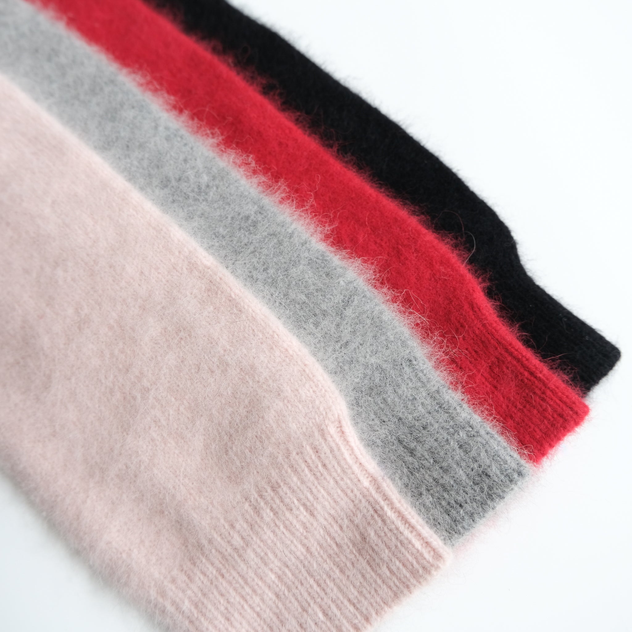 Fox mixベーシッククルーカーディガン