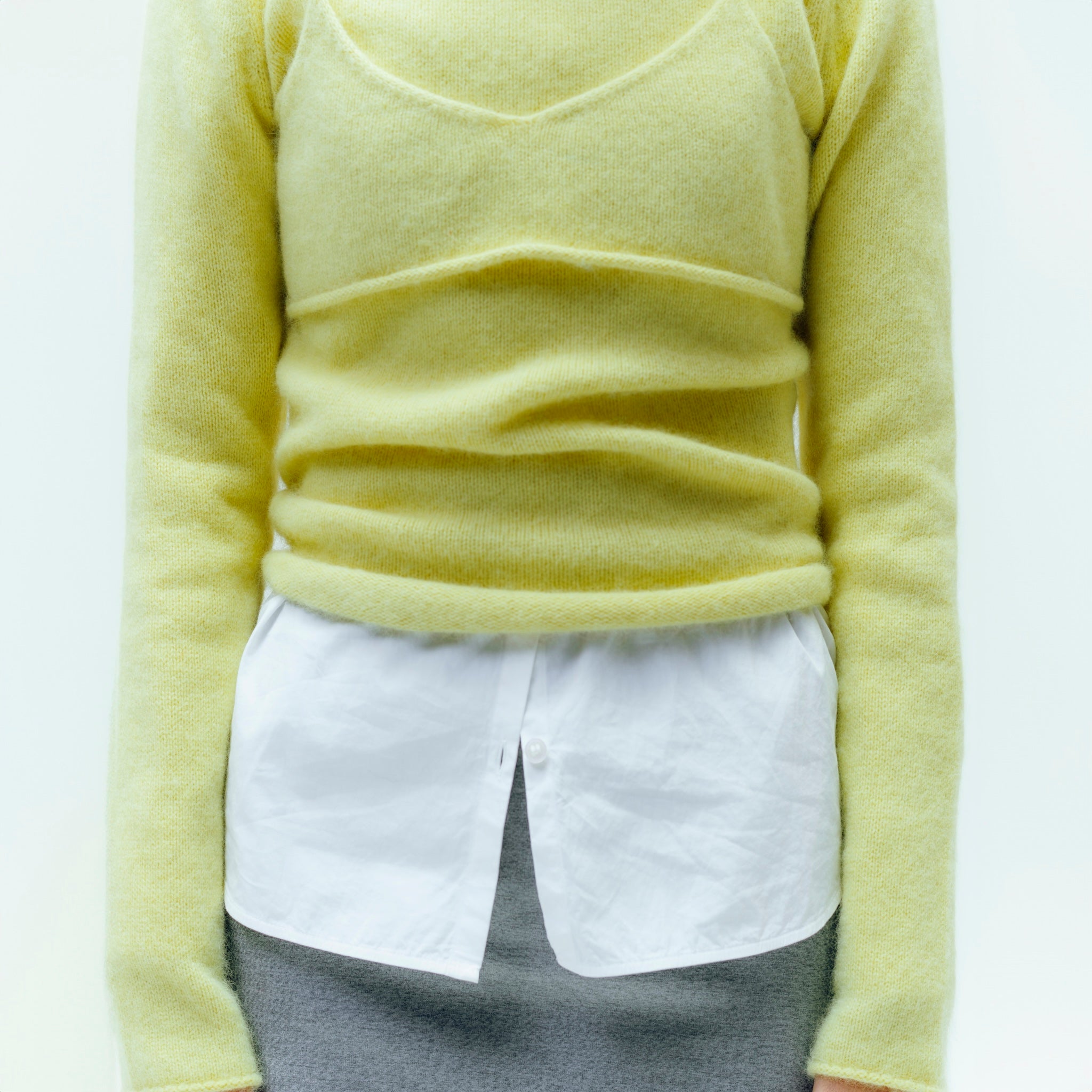 Raccoon woolビスチェニット