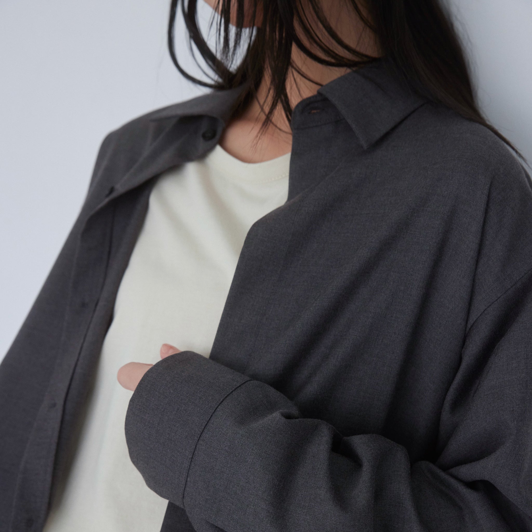 クリアーツイルLooseシャツ
