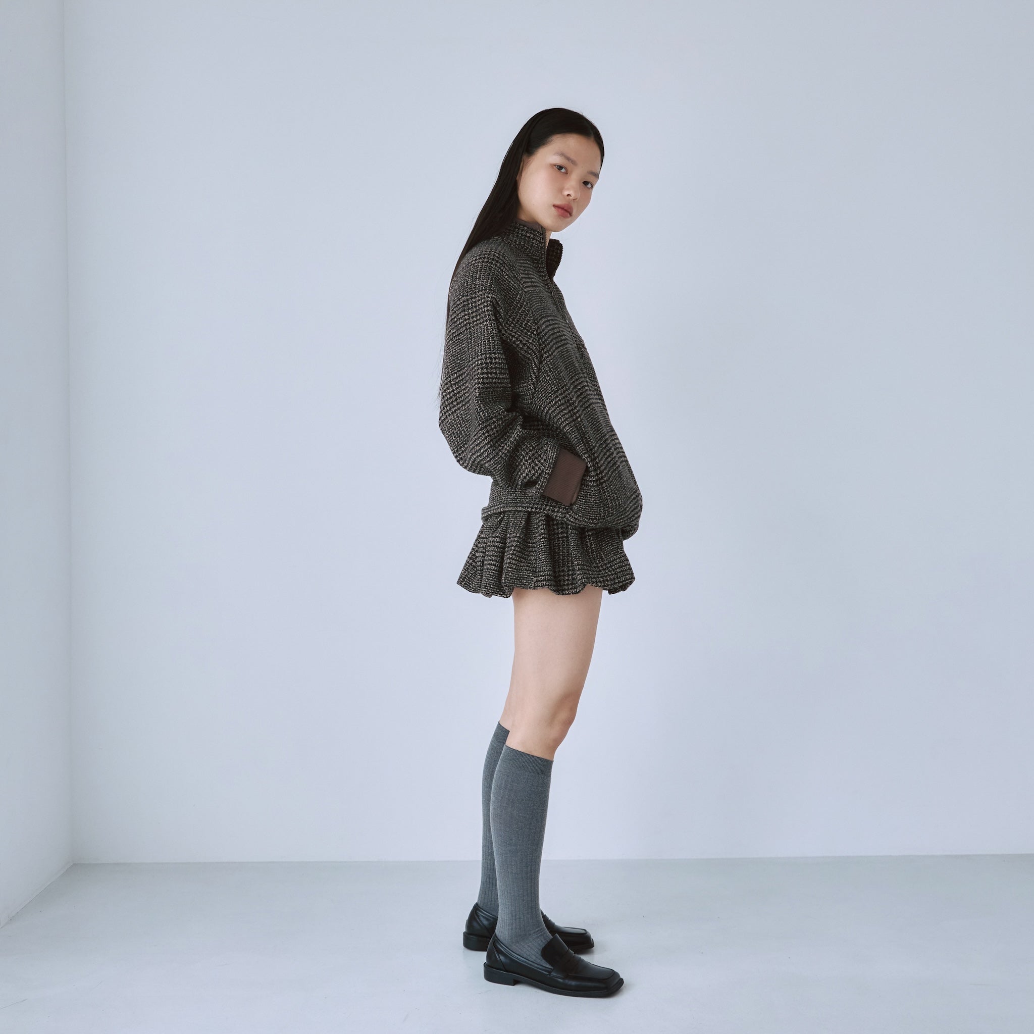 ローライズバルーンminiスカート