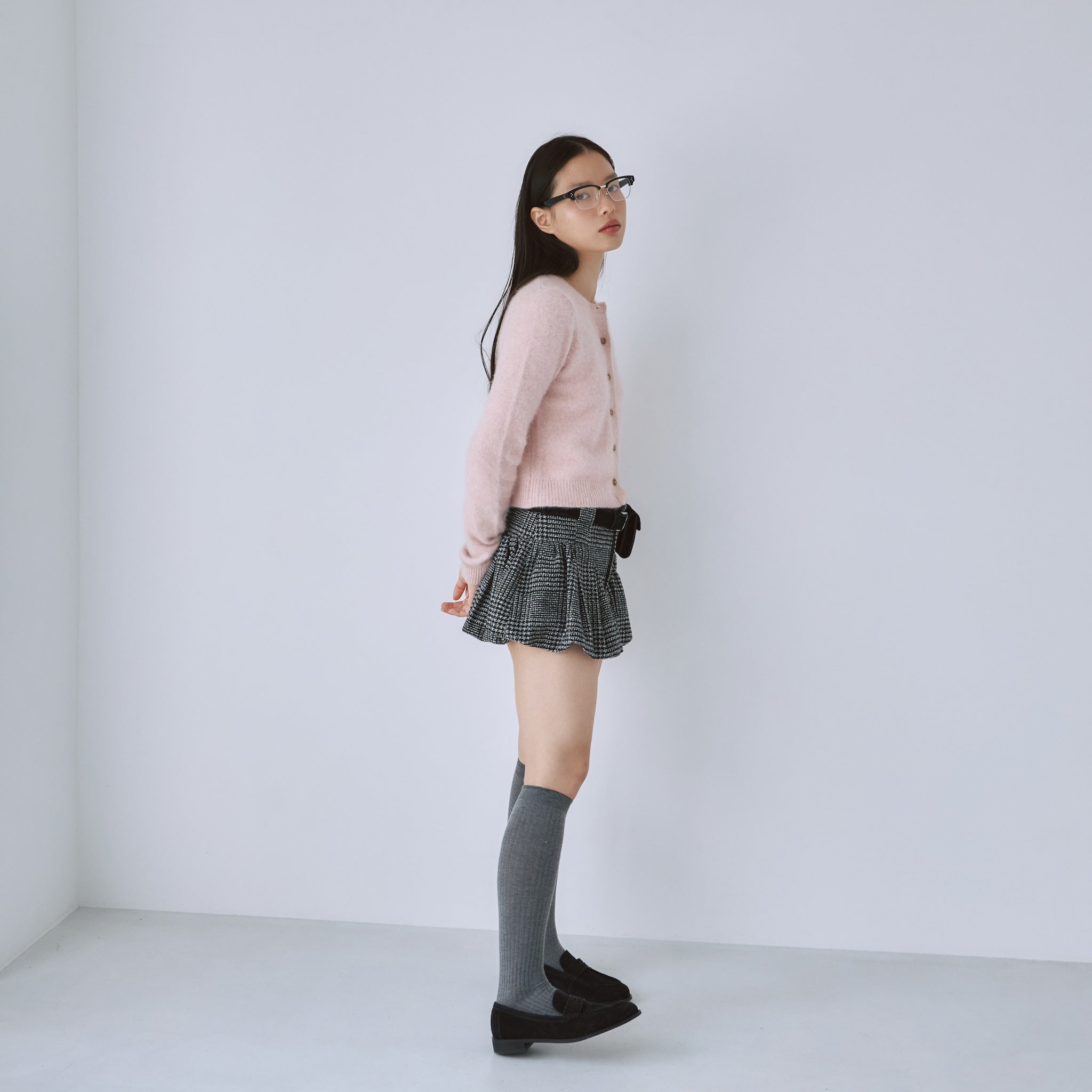 ローライズバルーンminiスカート