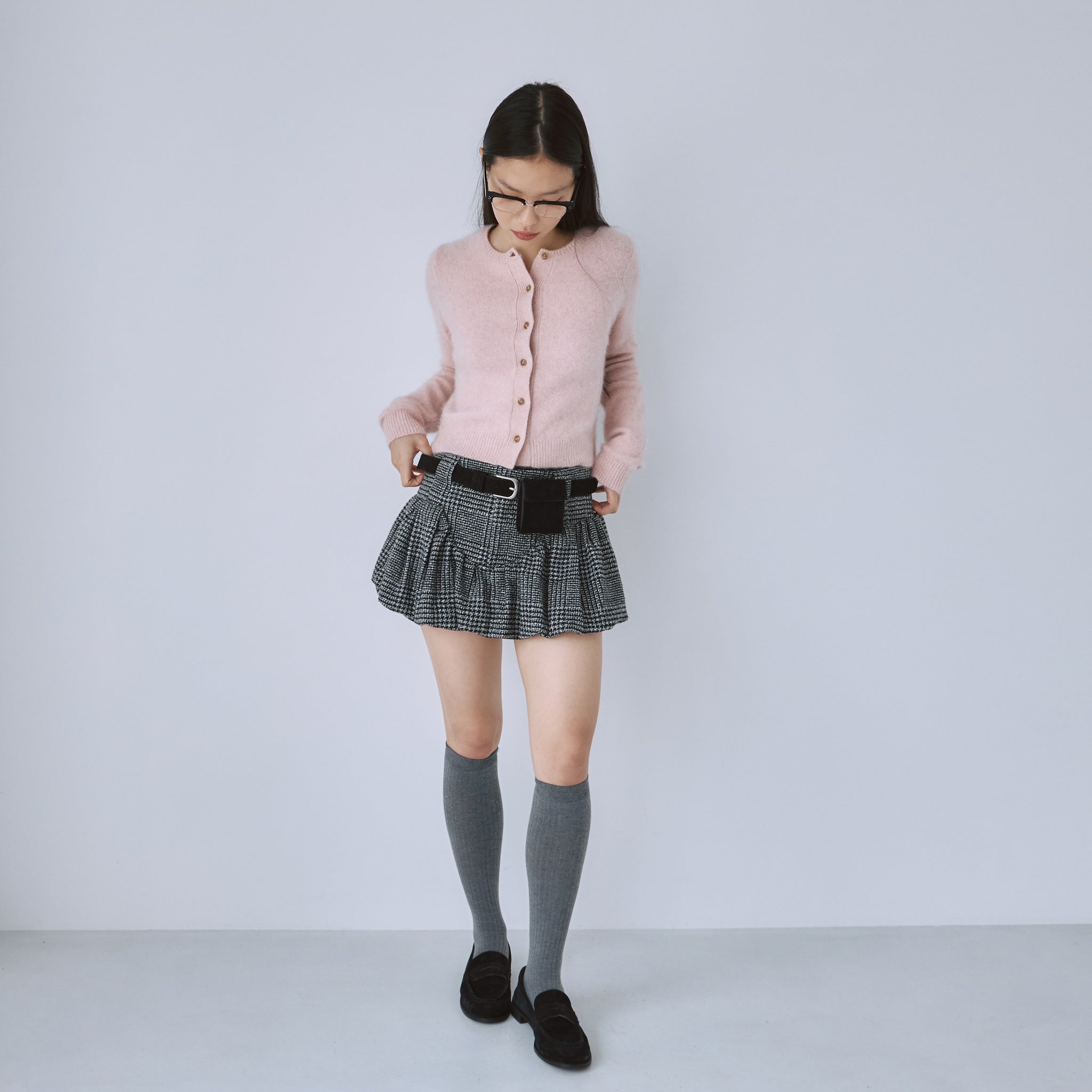 ローライズバルーンminiスカート