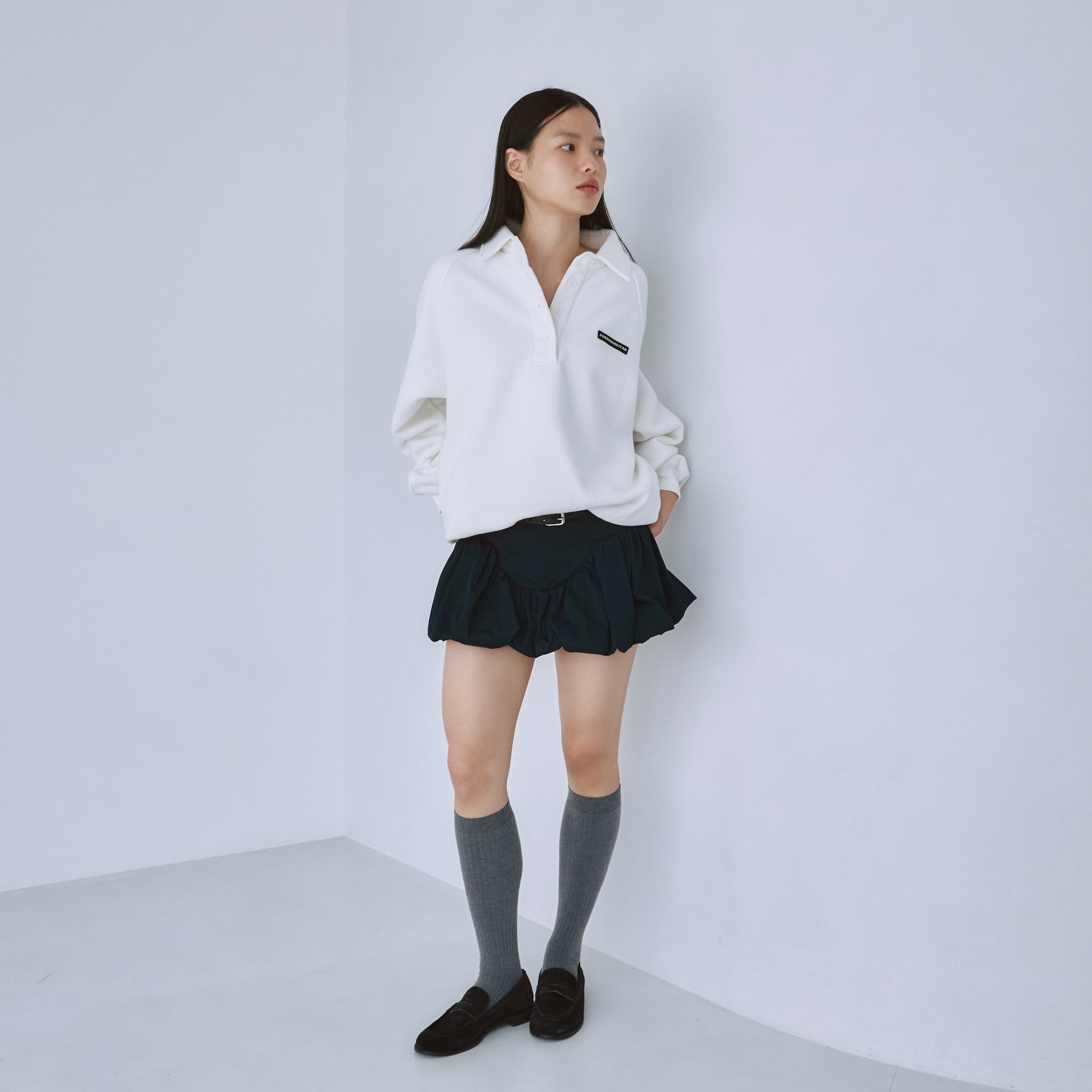 ローライズバルーンminiスカート