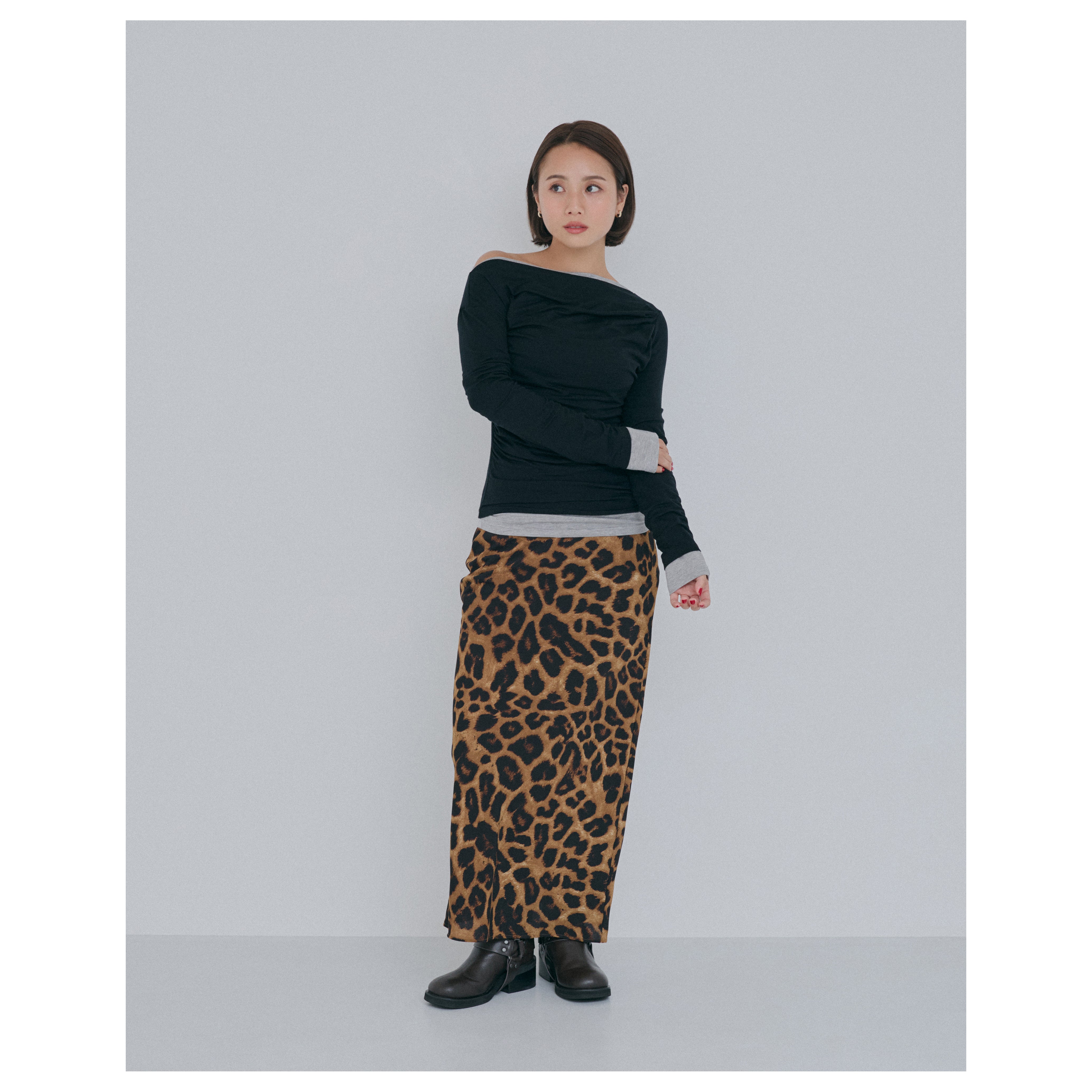 collab 2piece layered tops