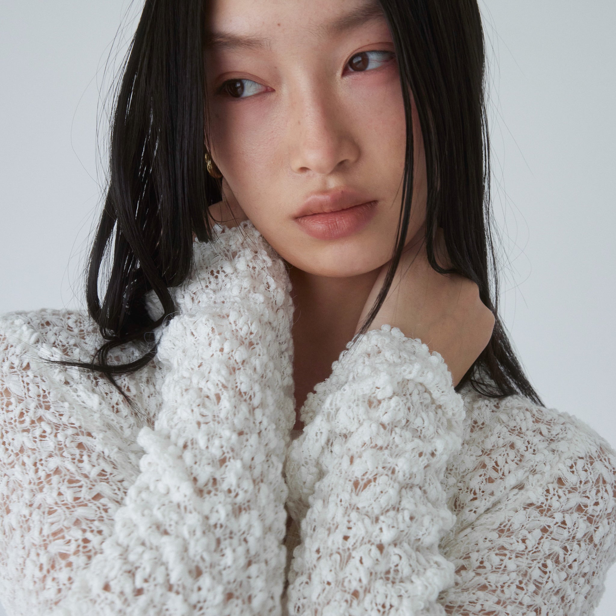 Double Yarn Ribbonトップス