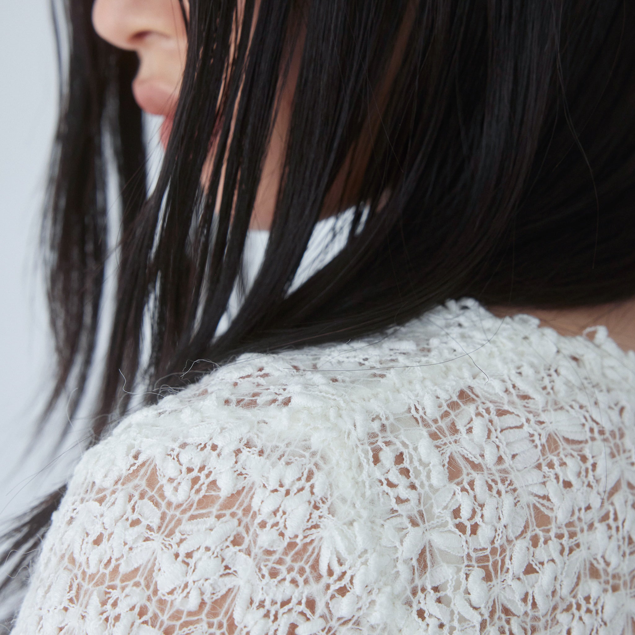 Double Yarn Ribbonトップス