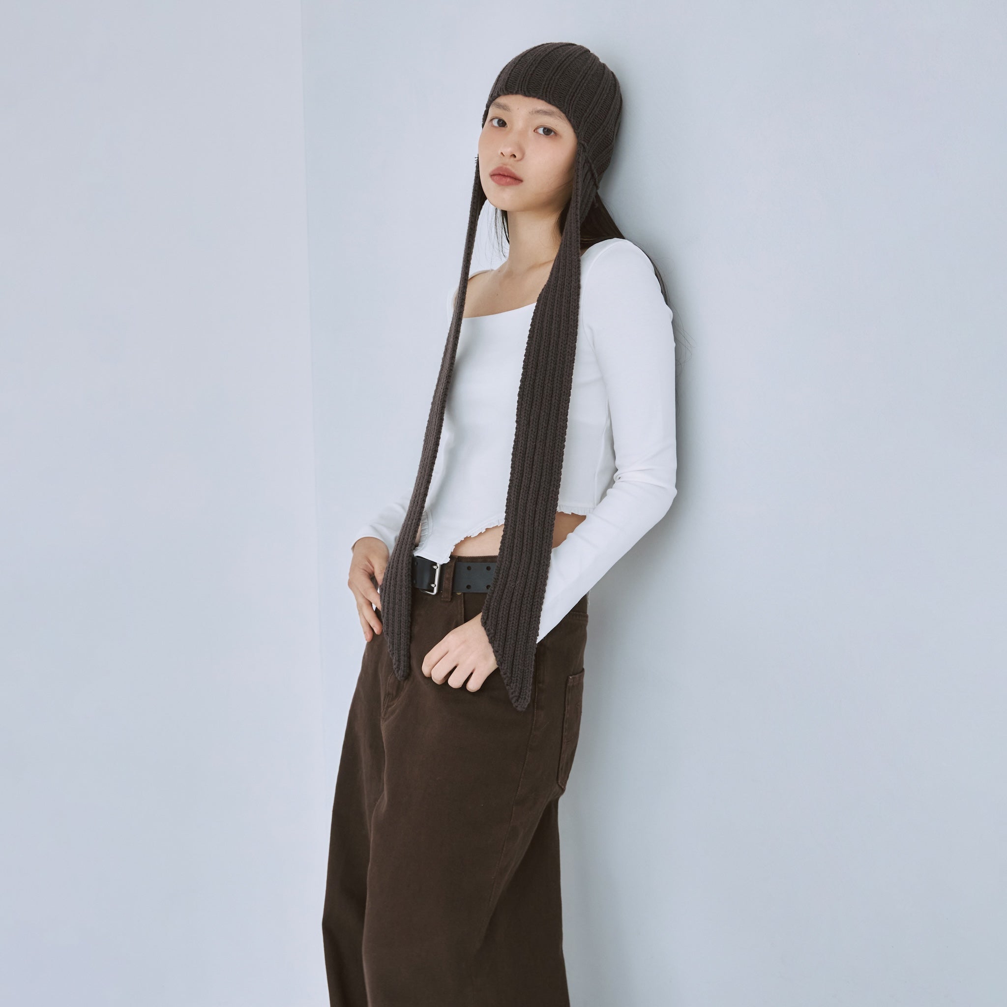 パッドin Moftyスクエアハイカットトップス