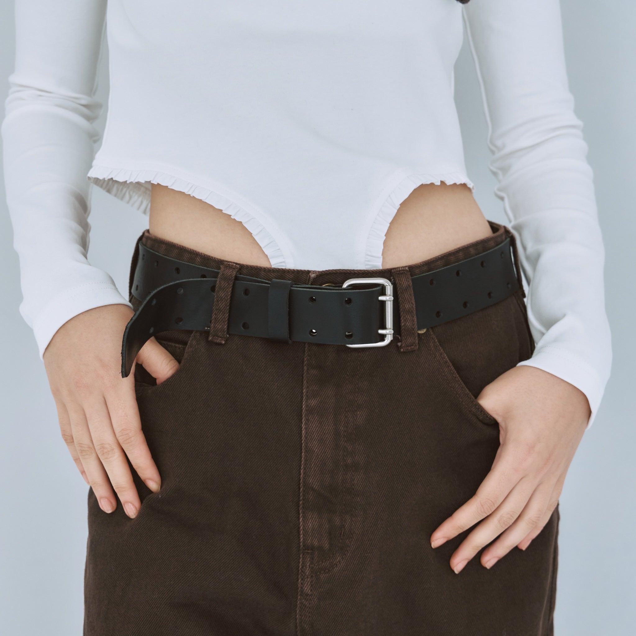 パッドin Moftyスクエアハイカットトップス