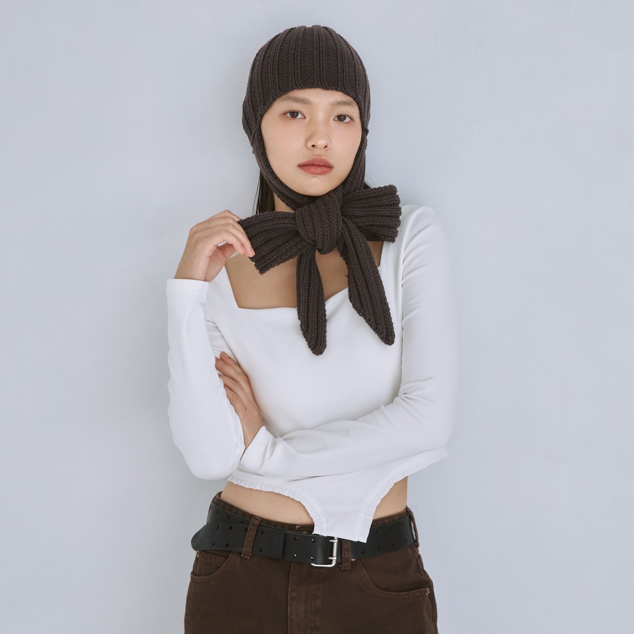 パッドin Moftyスクエアハイカットトップス