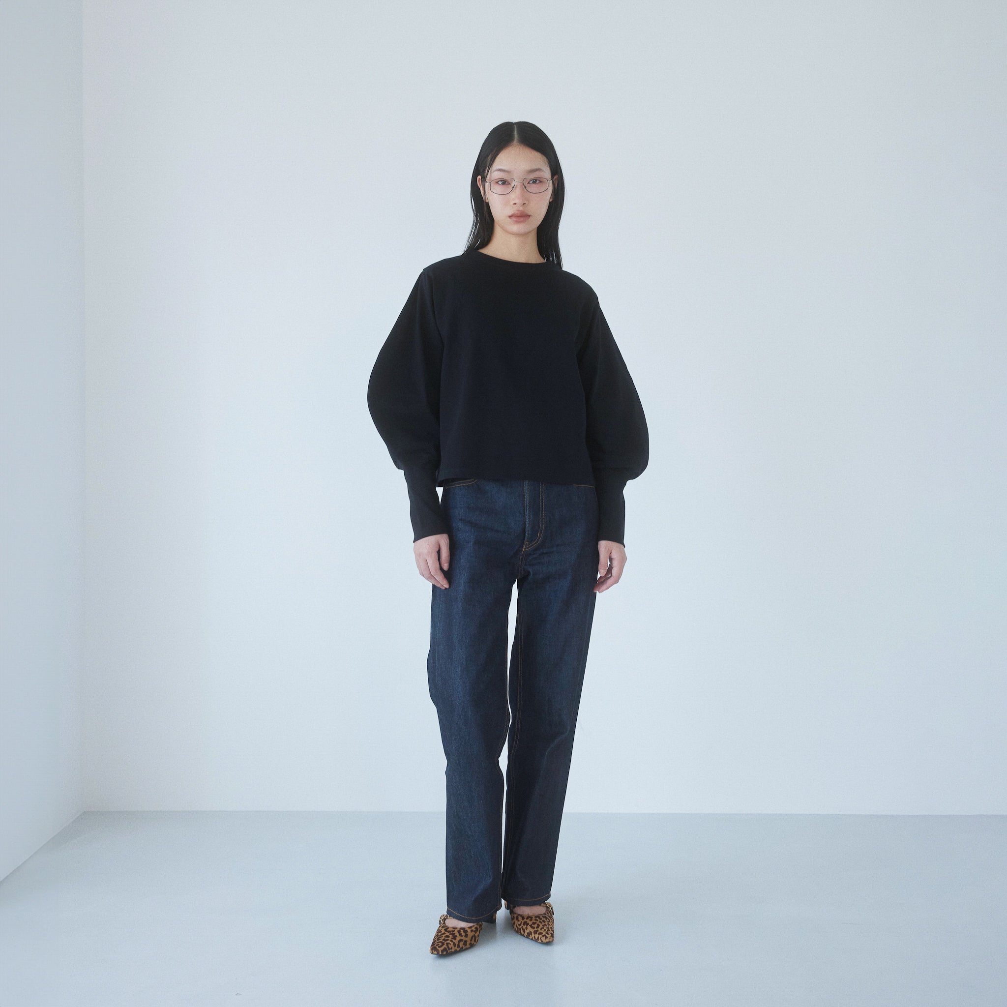 Wide sleeveコットンロンT