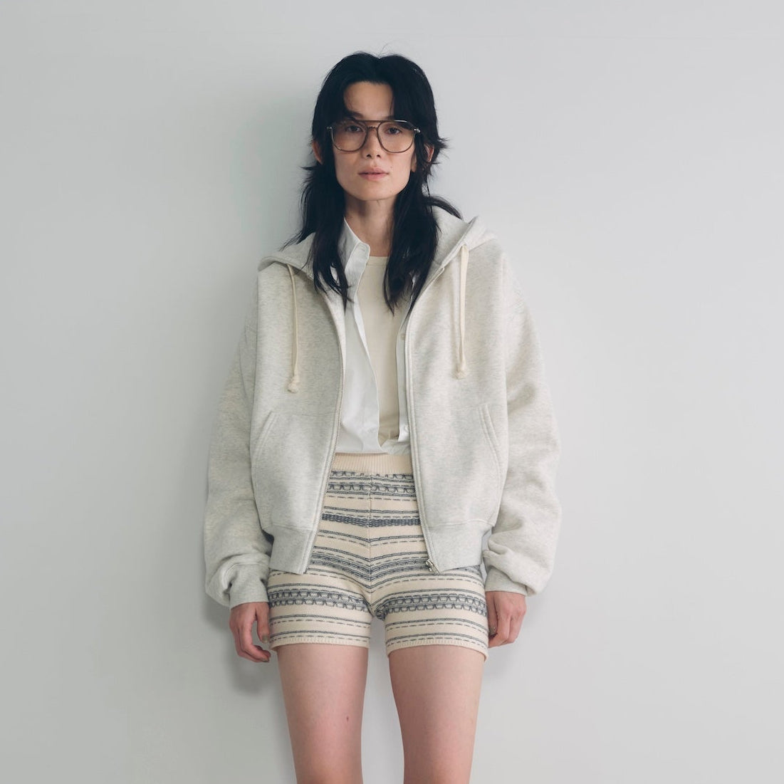 Volume Sweat Zipフーディー