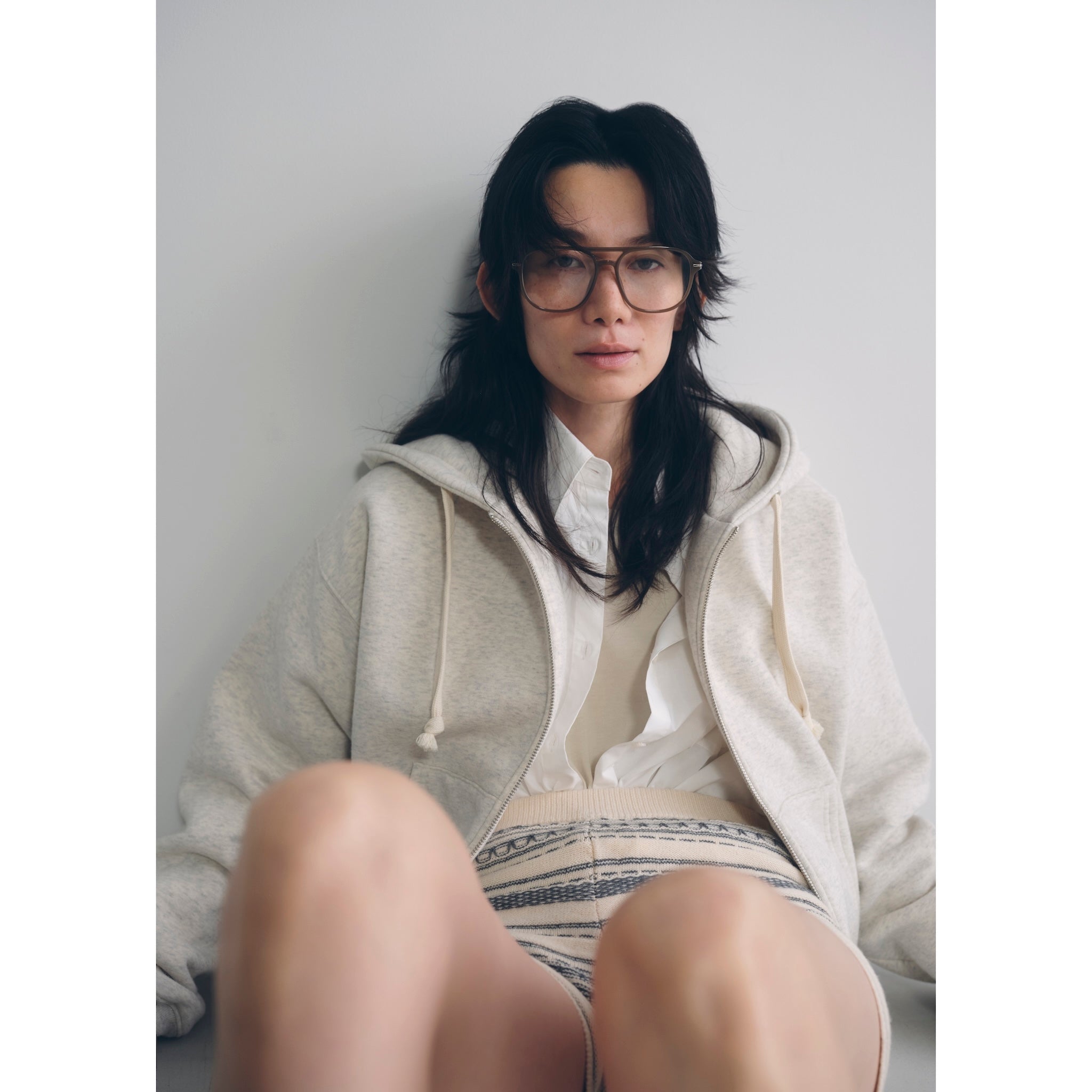 Volume Sweat Zip Hoodie