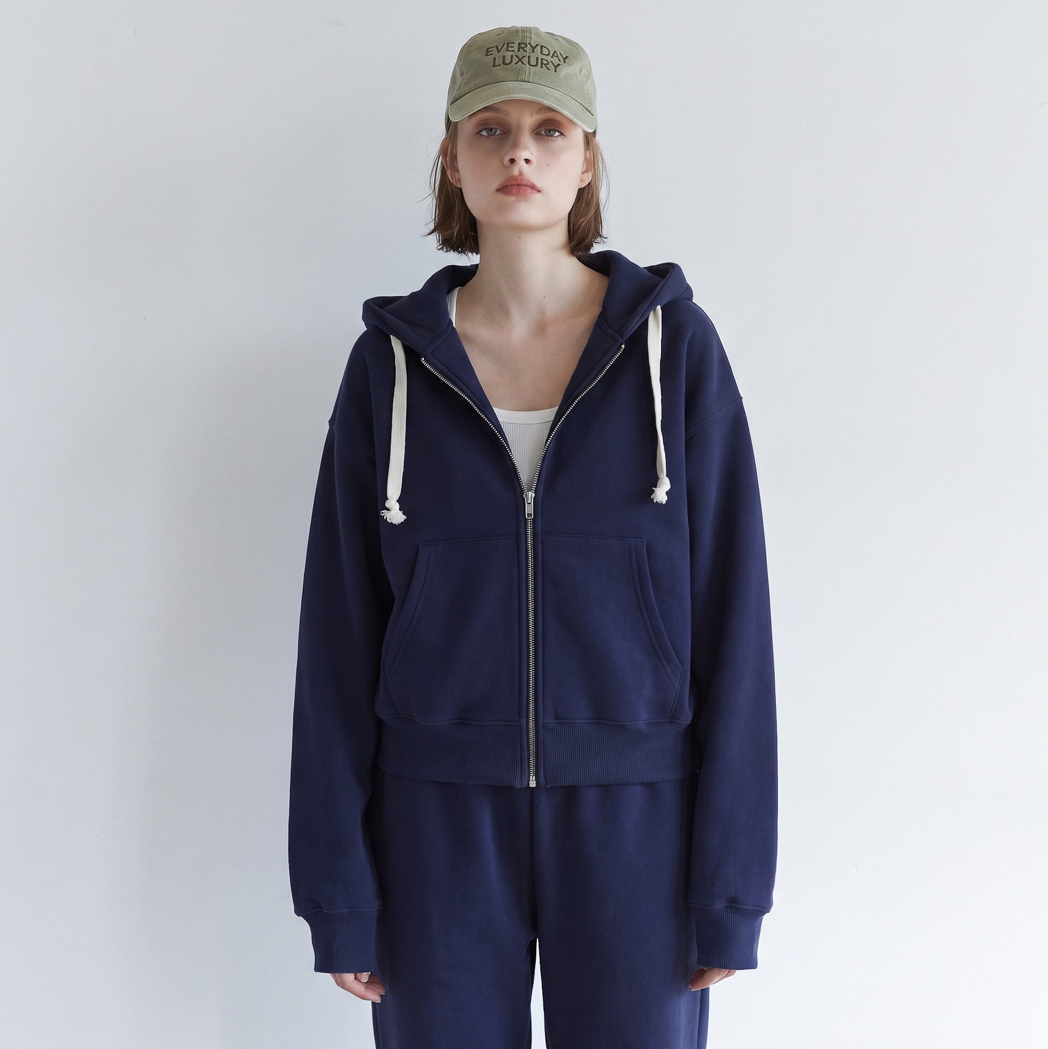 Volume Sweat Zipフーディー