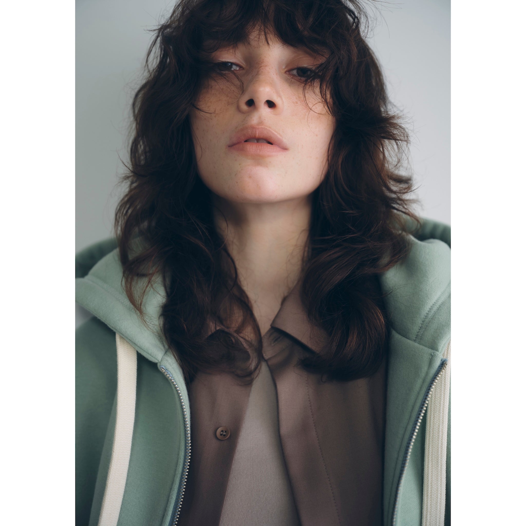 Volume Sweat Zip Hoodie
