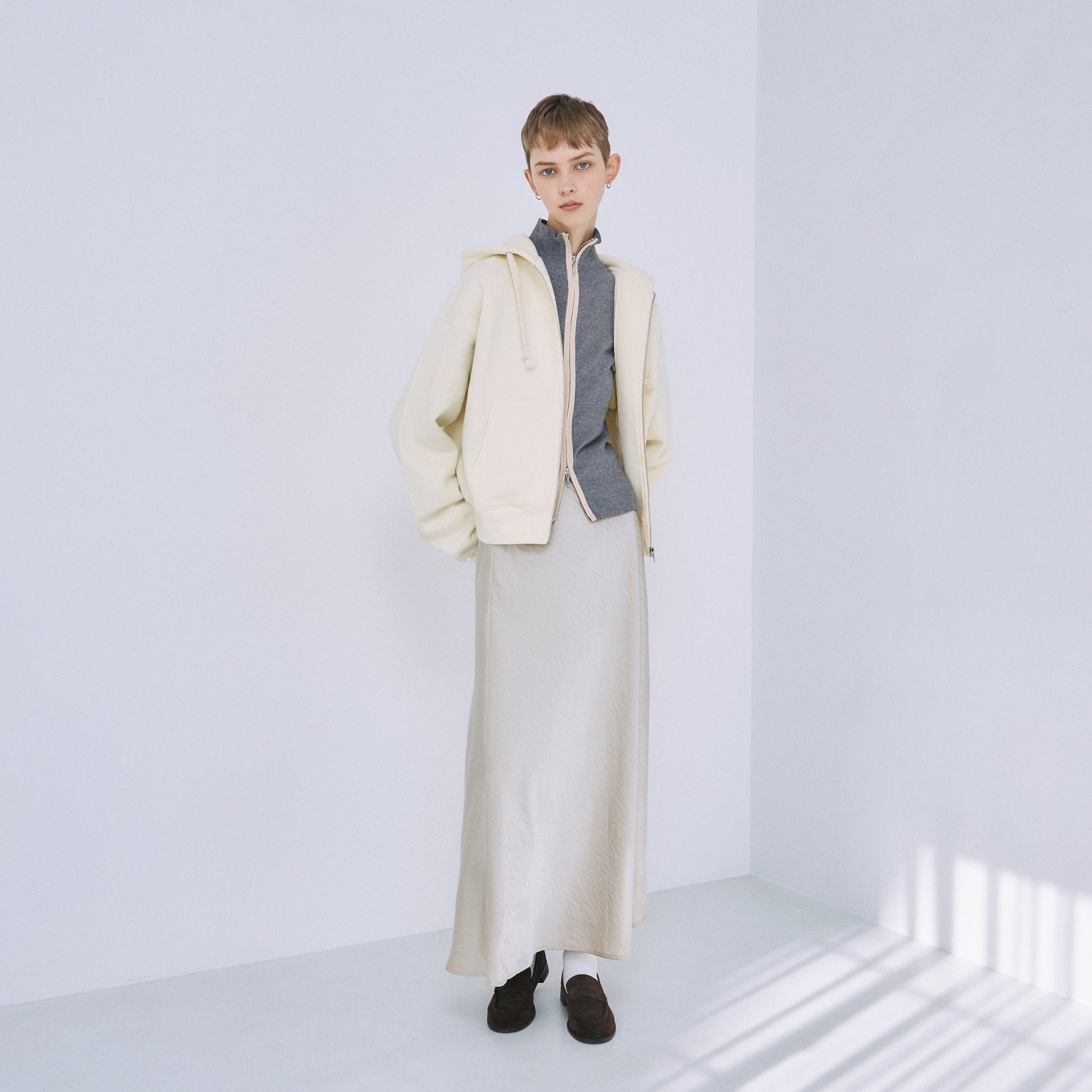 Volume Sweat Zip Hoodie