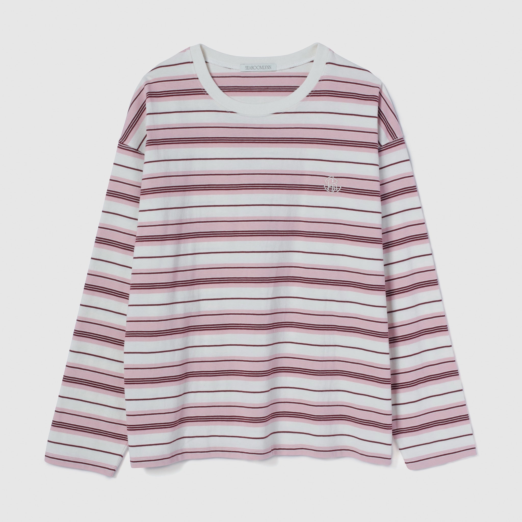 LogoマルチボーダールーズロンT