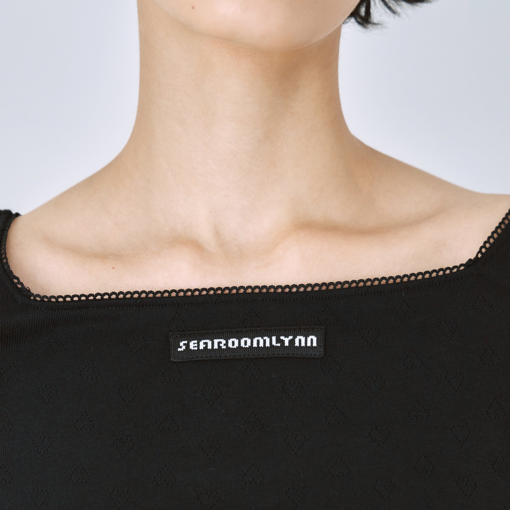 Heartlet square neckトップス